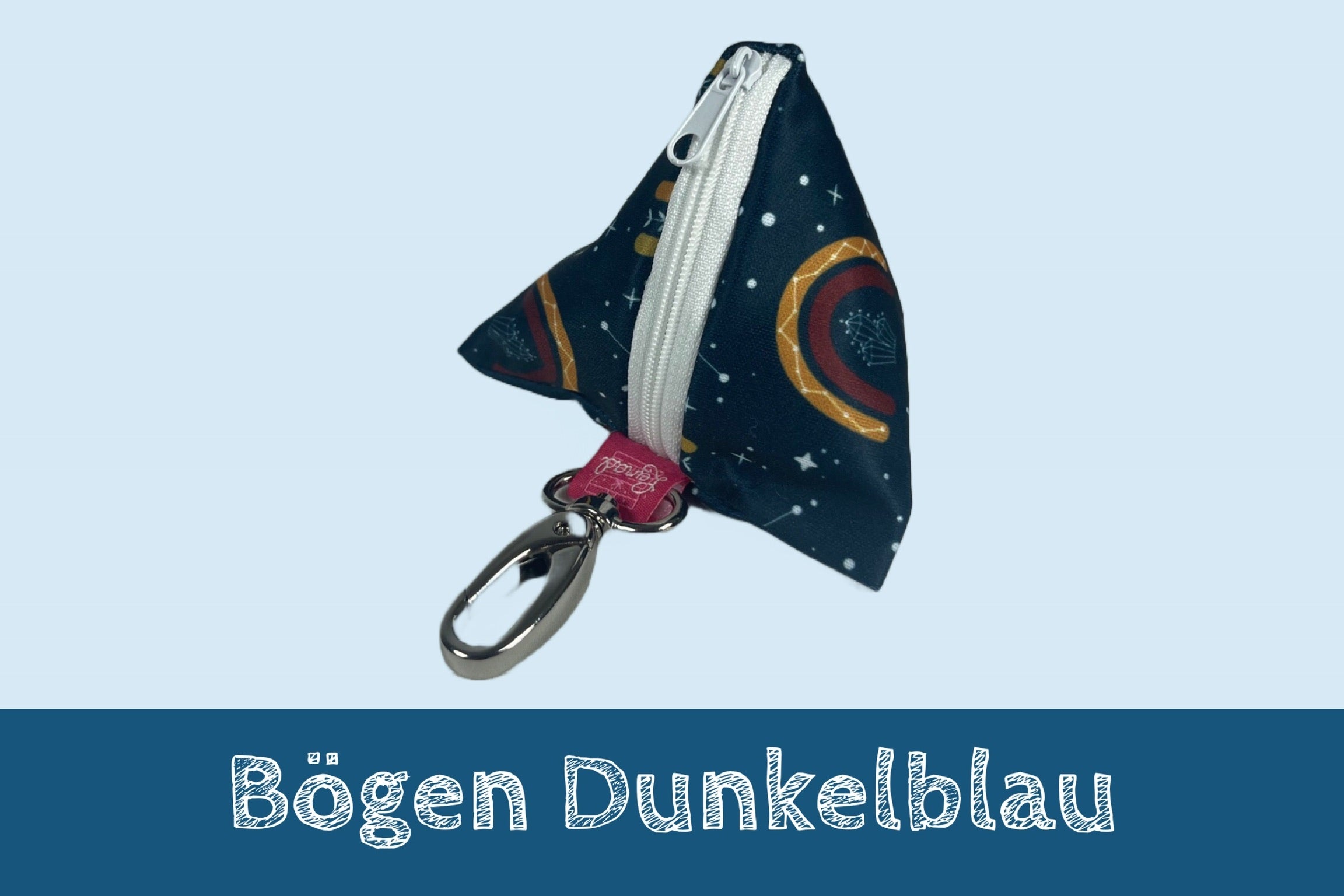 Pyramidentasche für kleine Utensilien - viele Motive