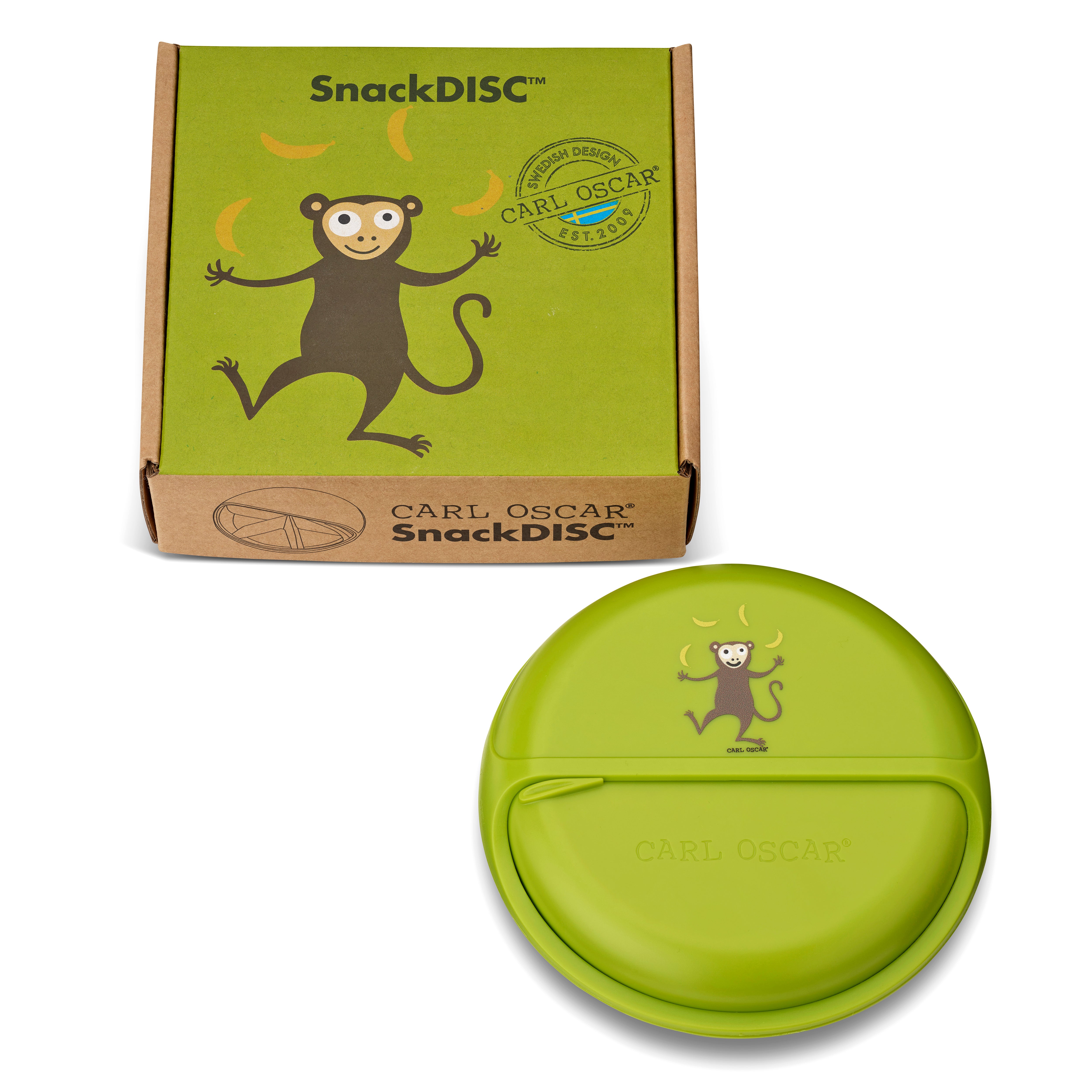 SnackDISC – Das Bento-Snack-Karussell für kleine Entdecker - Limette