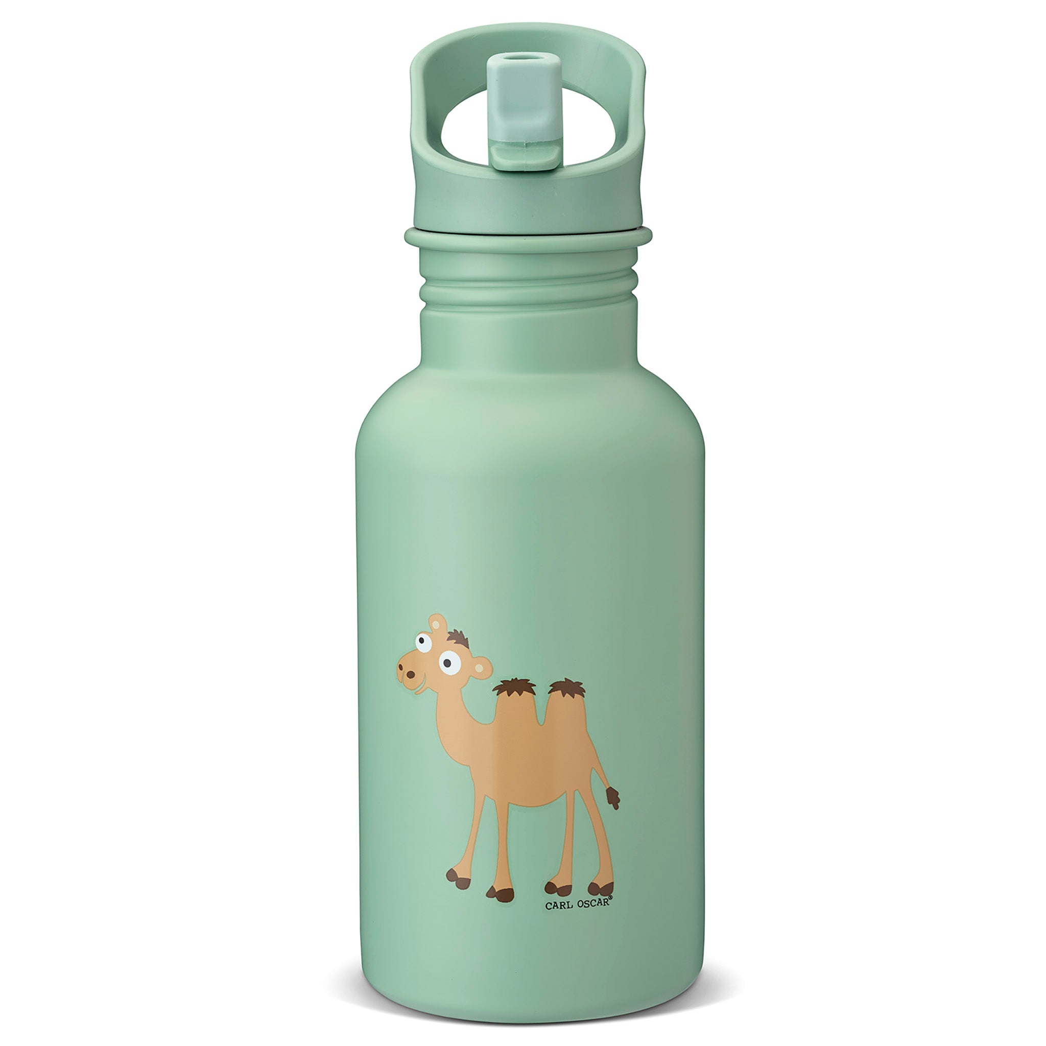 Kinder Trinkflasche aus Edelstahl, Carl Oscar, 500 ml - Kamel