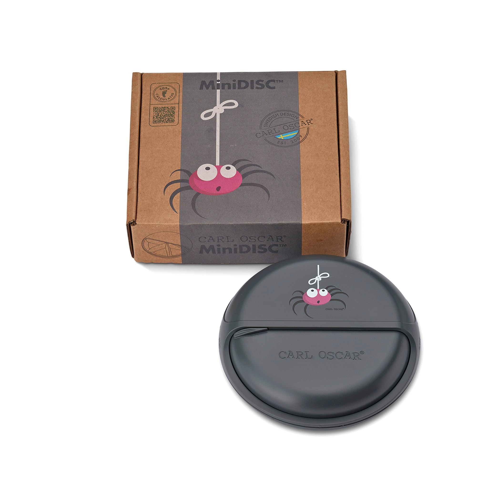 MiniDISC™– Kleiner Snackteller im Bento-Style - Grau