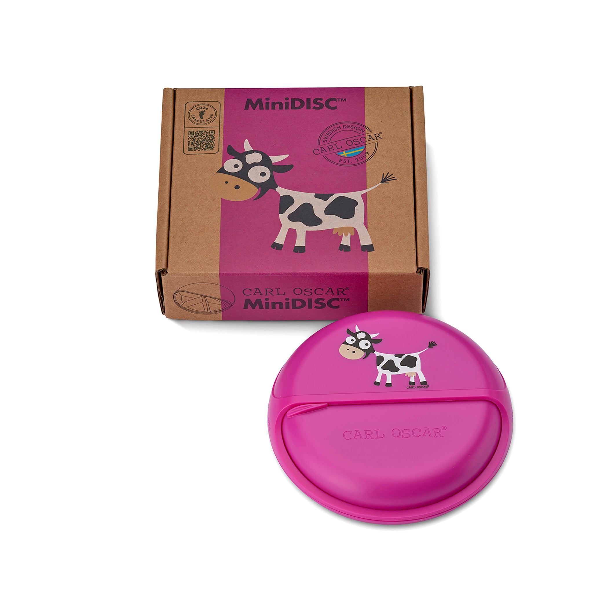 MiniDISC™– Kleiner Snackteller im Bento-Style - Pink