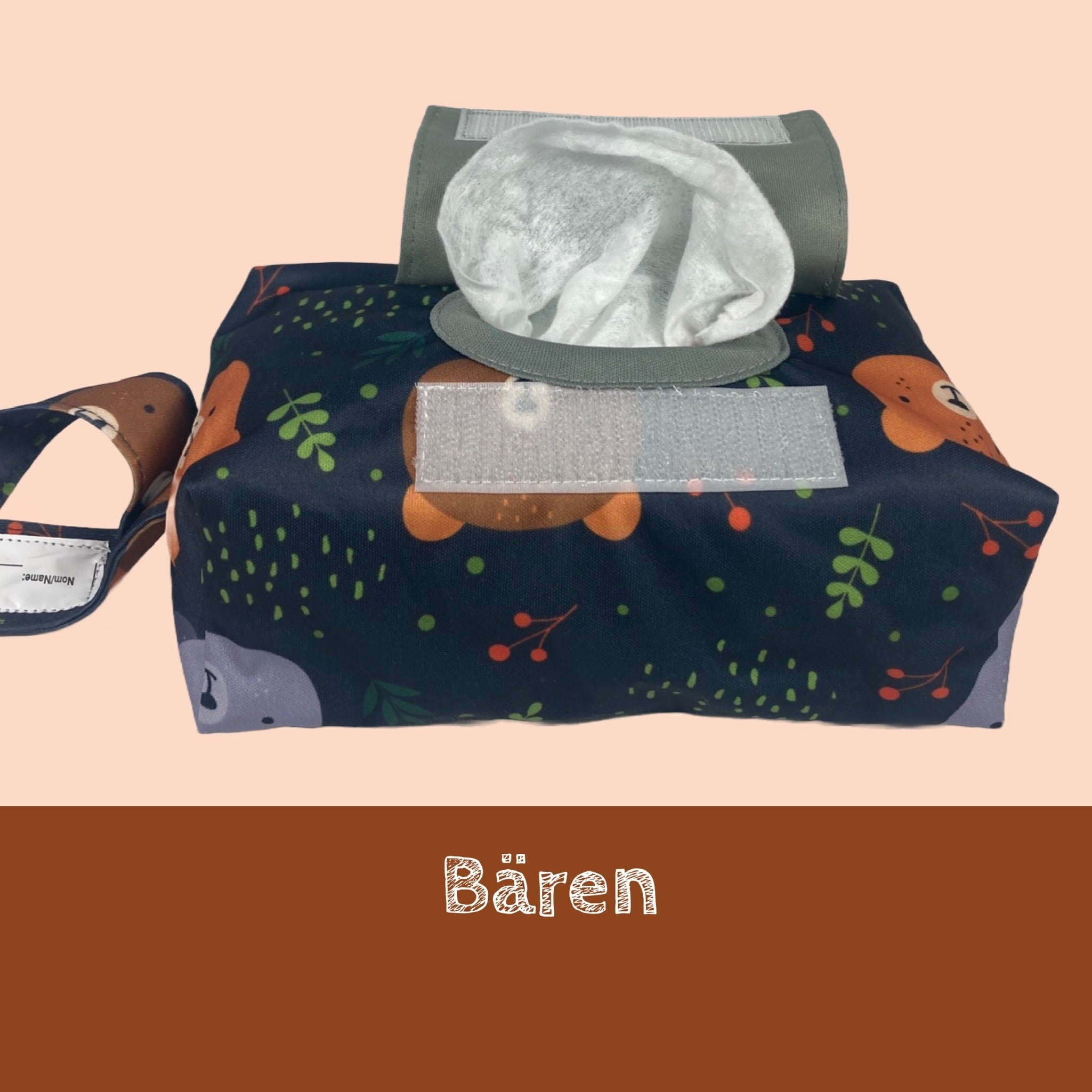 WeBaDa Feuchttuchtasche – Bären / Tiere