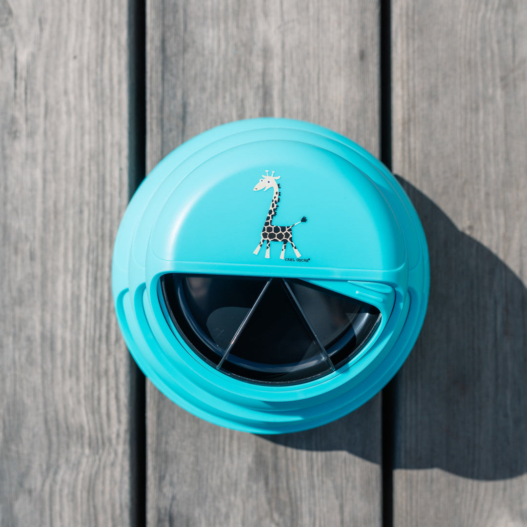 MiniDISC™– Kleiner Snackteller im Bento-Style - Türkis