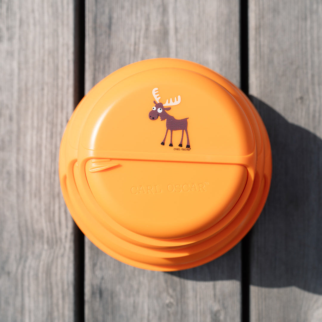 MiniDISC™– Kleiner Snackteller im Bento-Style - Orange