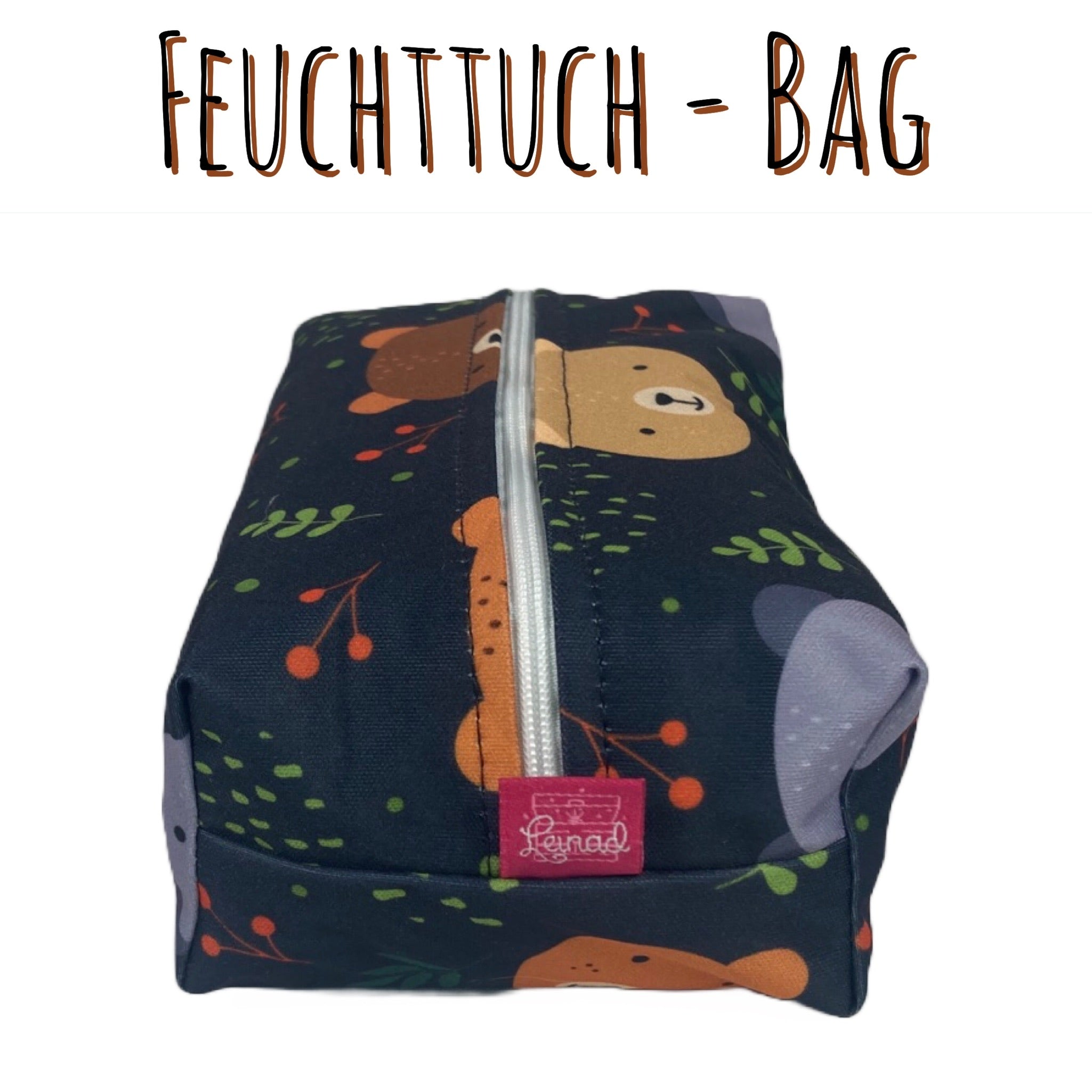 WeBaDa Feuchttuchtasche – Bären / Tiere