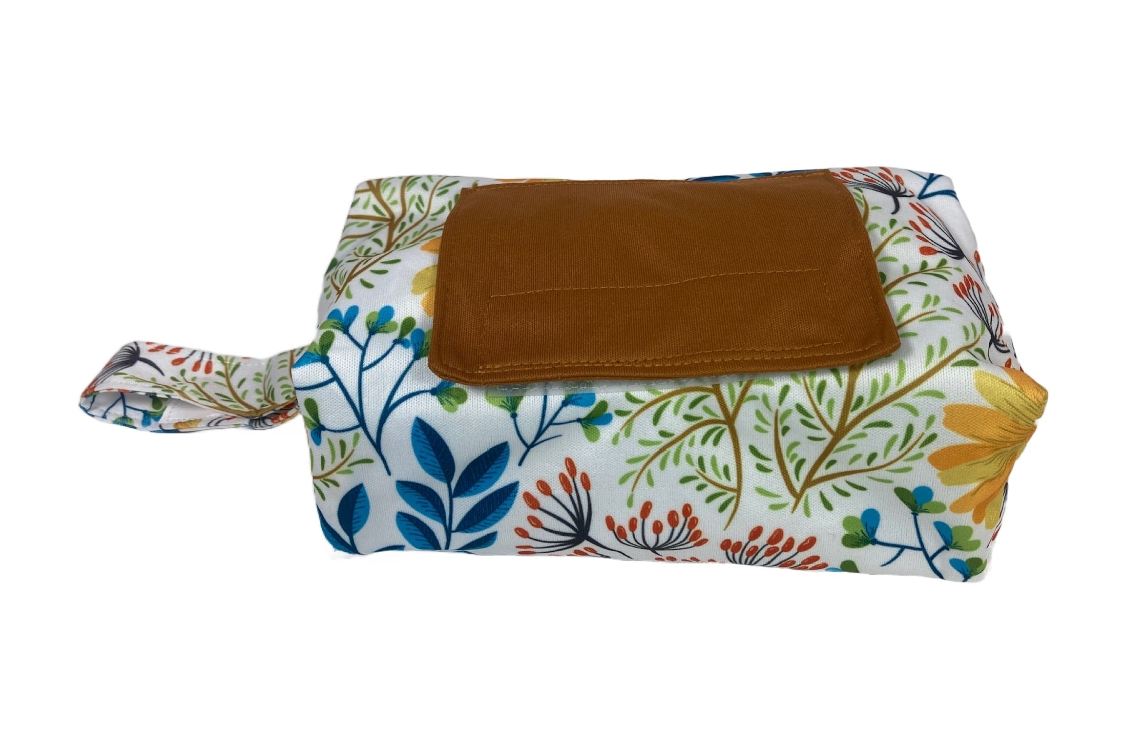 WeBaDa Feuchttuchtasche – auslaufsicher & waschbar - Wildblumen