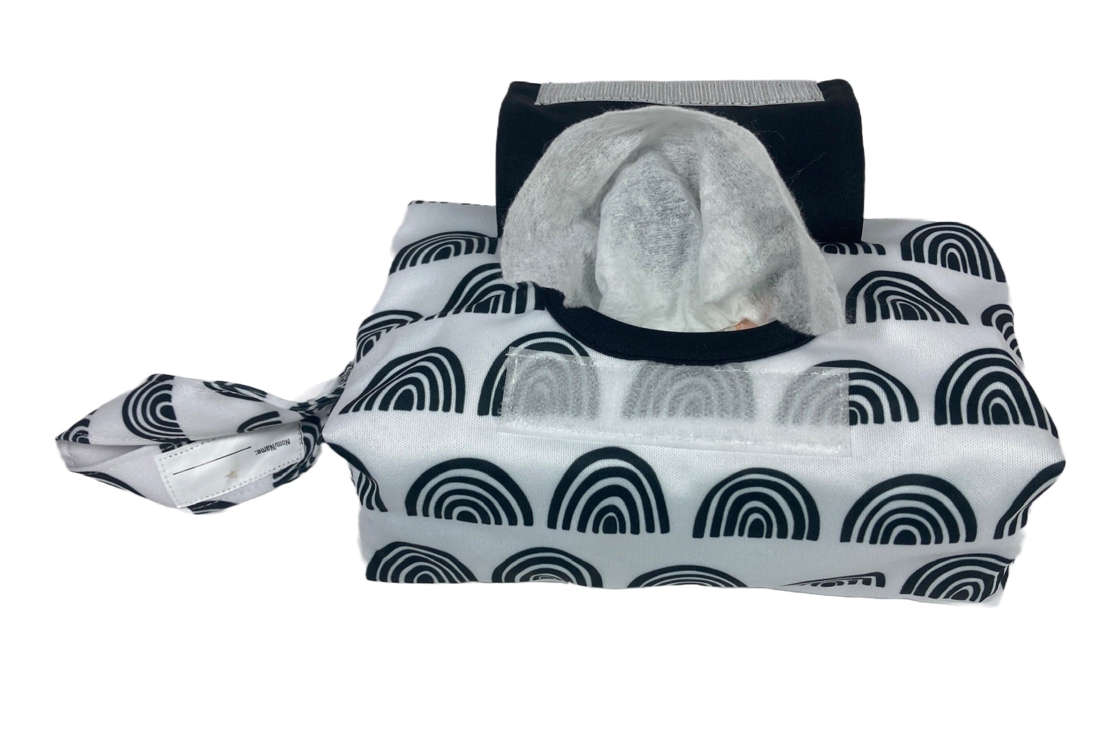 WeBaDa Feuchttuchtasche – Verschiedene Motive schwarz/weiß