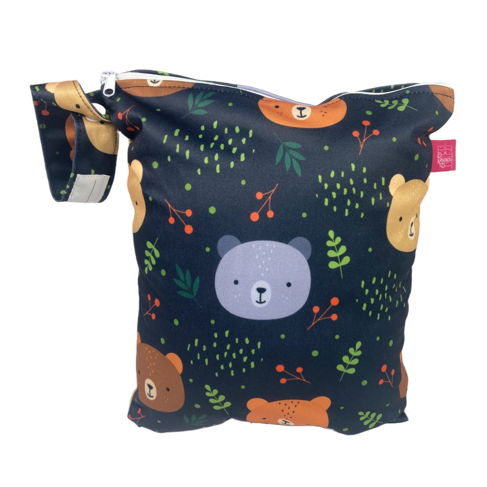Mittelgroße Wetbag „Bären“