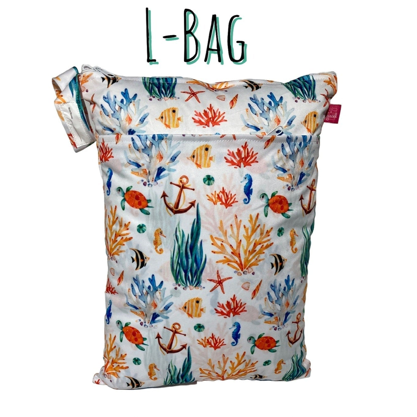 Wetbag Viererset „Unterwasser“ - Nasstaschen für Urlaub & Alltag