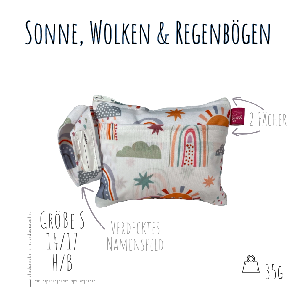 Mini Wetbags in vielen Motiven - Hygienetasche