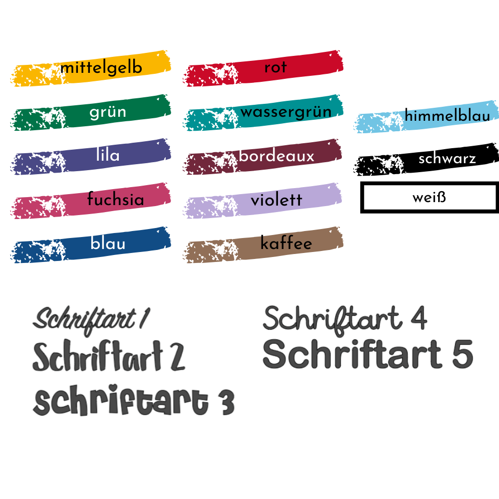 Große Wetbag „Giraffe“ - personalisierbar