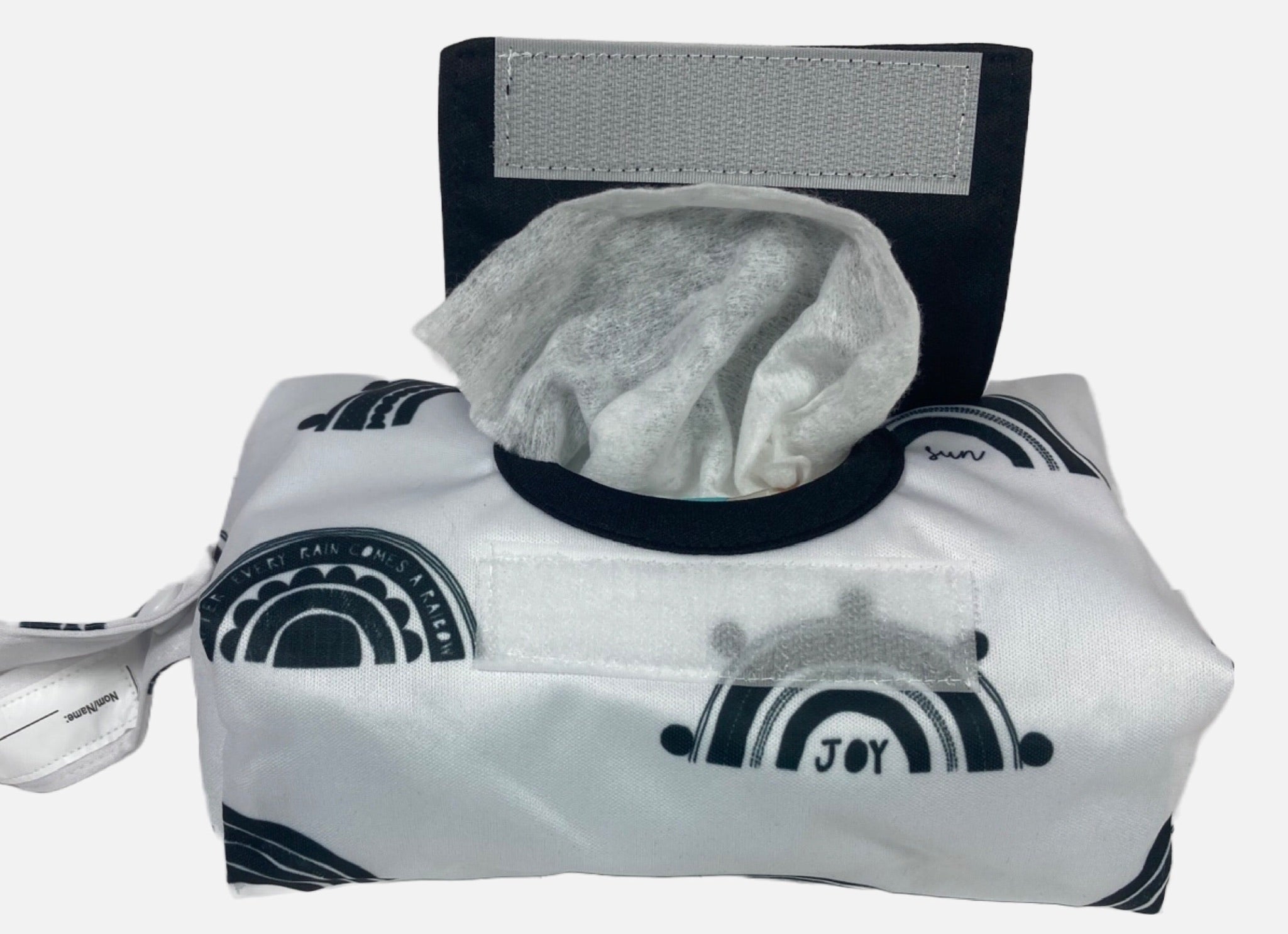 WeBaDa Feuchttuchtasche – Verschiedene Motive schwarz/weiß