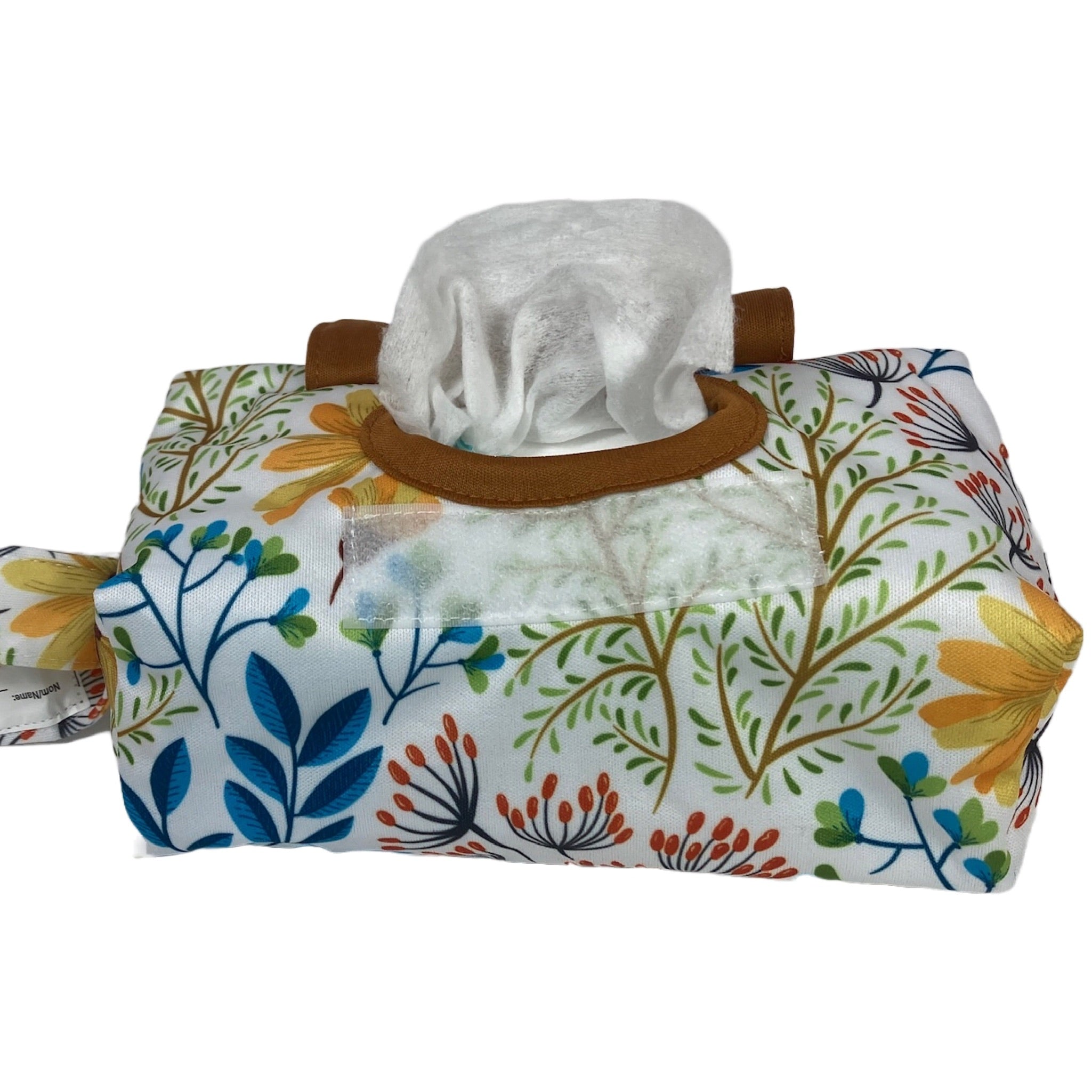 WeBaDa Feuchttuchtasche – auslaufsicher & waschbar - Wildblumen