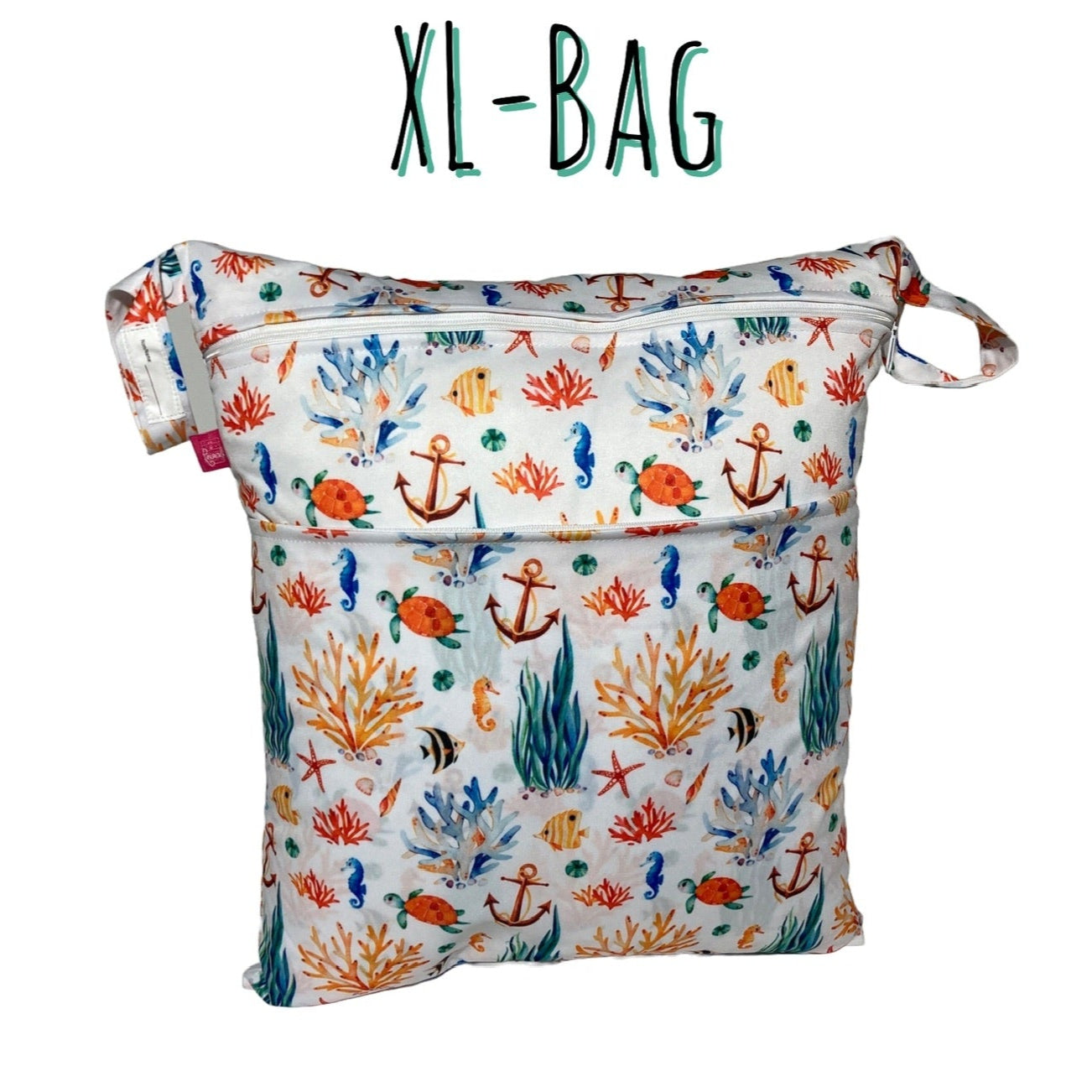 Wetbag Viererset „Unterwasser“ - Nasstaschen für Urlaub & Alltag