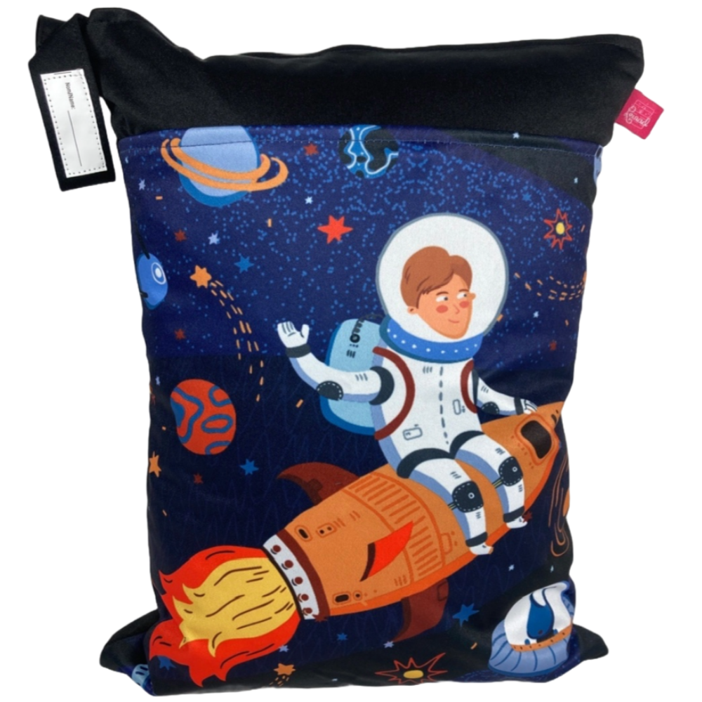 Große Wetbag "Astronaut 2" - personalisierbar