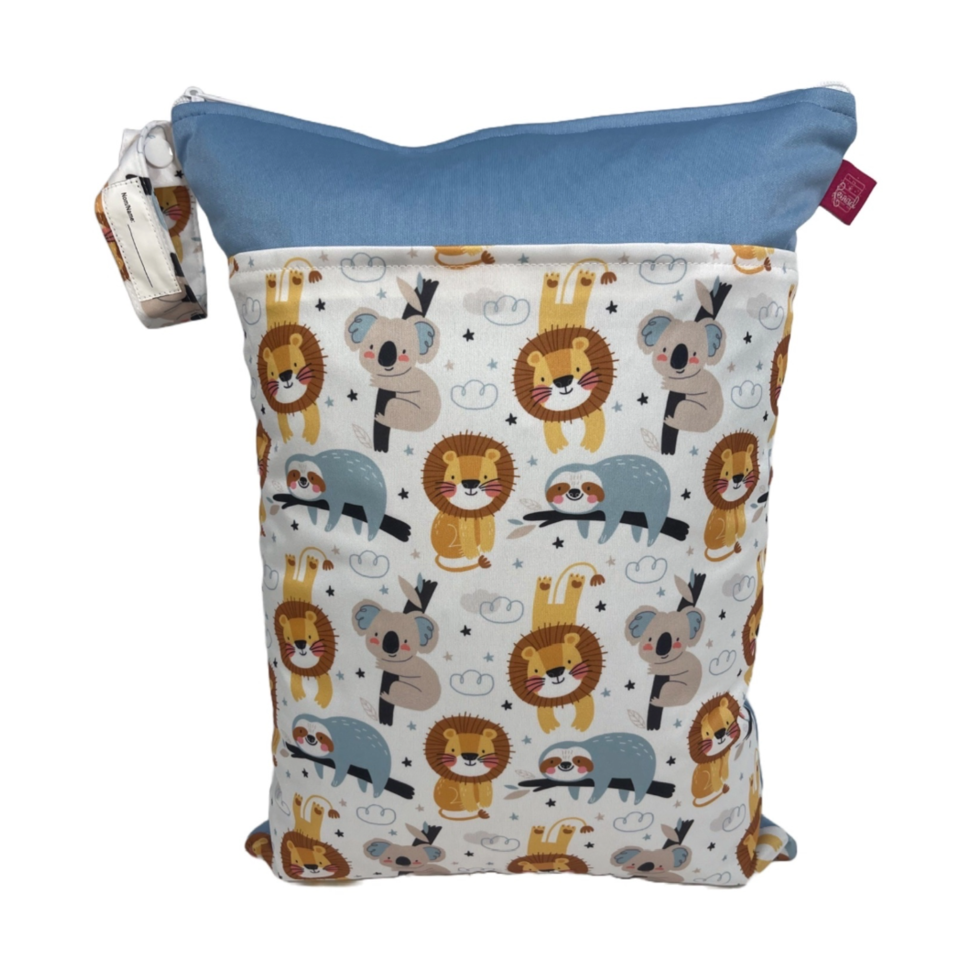 WETBAG mit NAMEN Set - Kitastarterset Dino/Dschungel