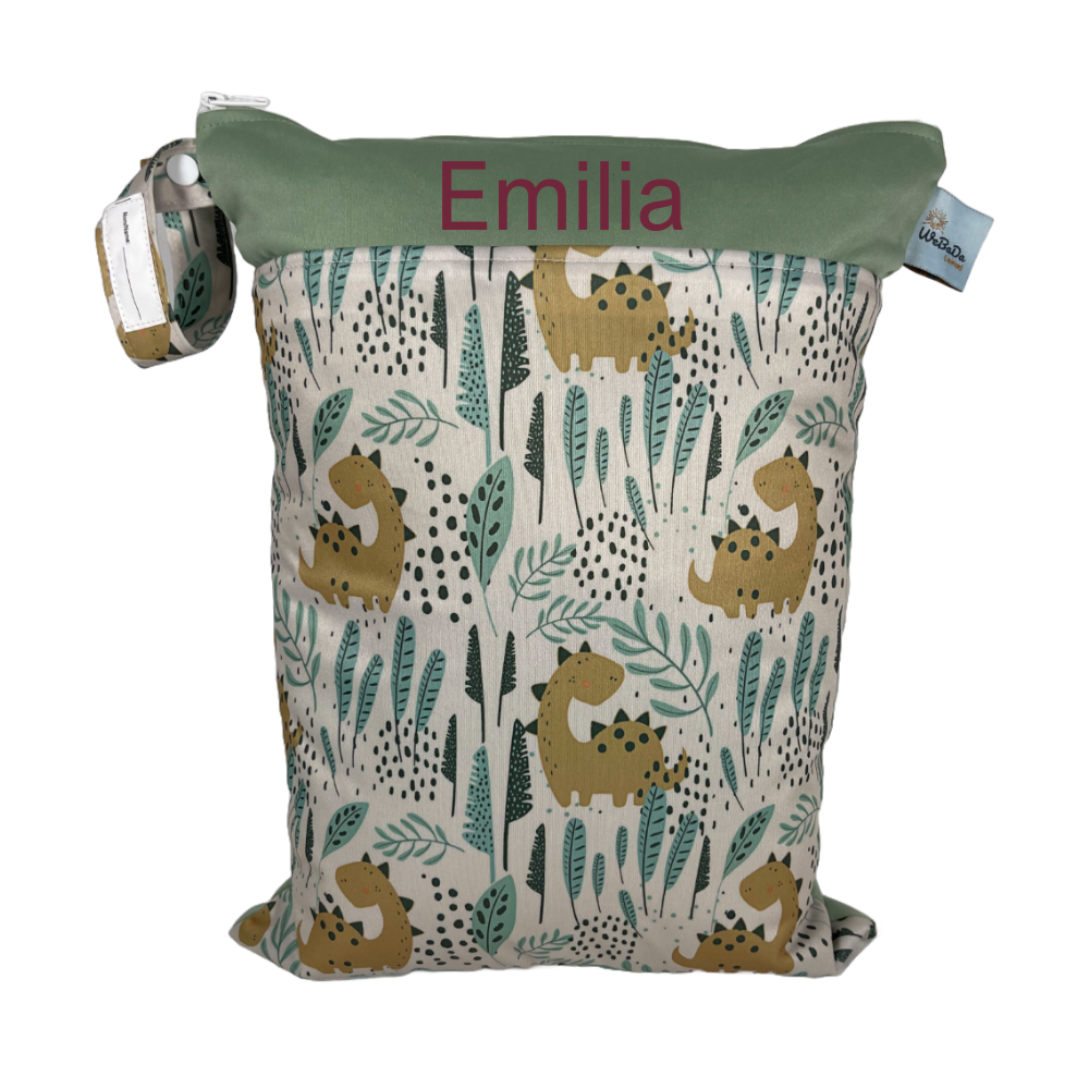 Wetbag „Dinos - Pangaea“ - personalisierbar