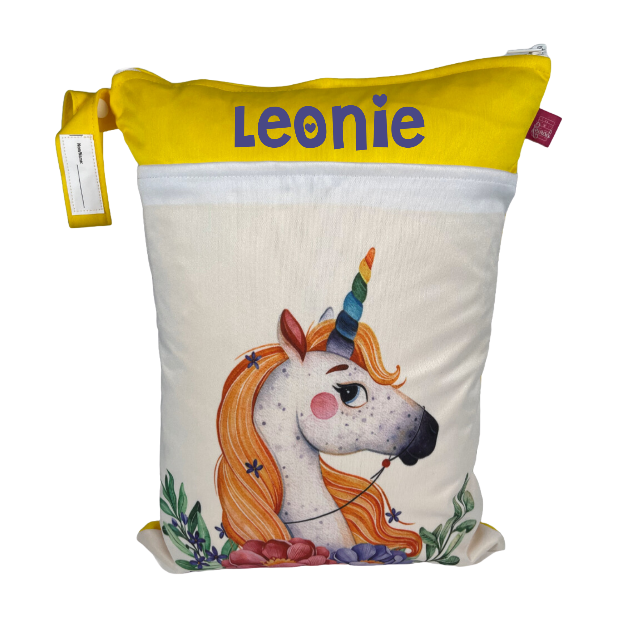 Wetbag "Einhorn"- zur Aufbewahrung von Wechselkleidung für Kindergarten und unterwegs