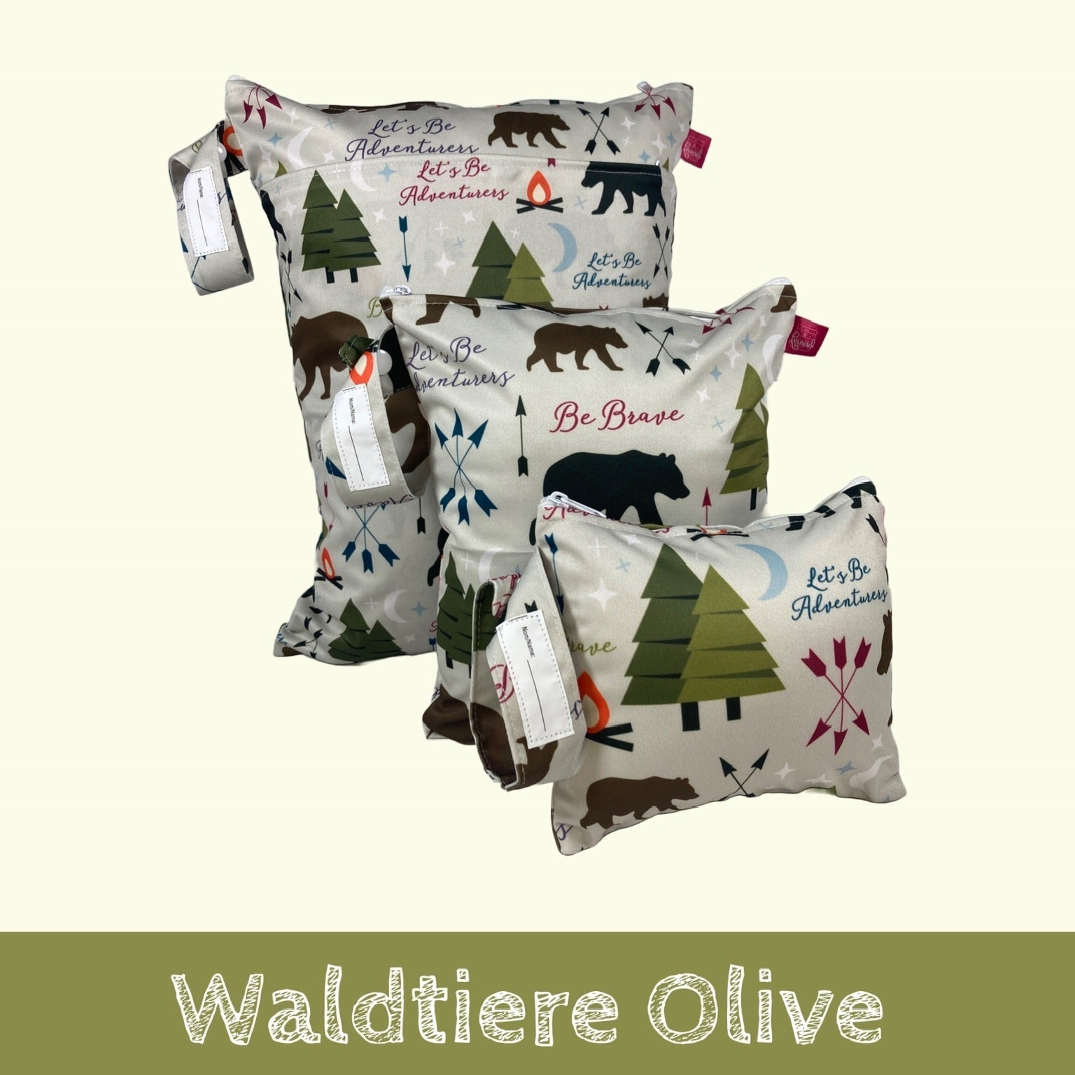 Wetbag Dreiersets - verschiedene Motive