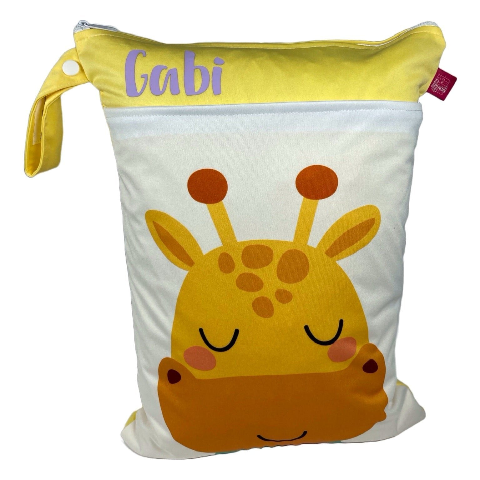 Große Wetbag „Giraffe“ - personalisierbar