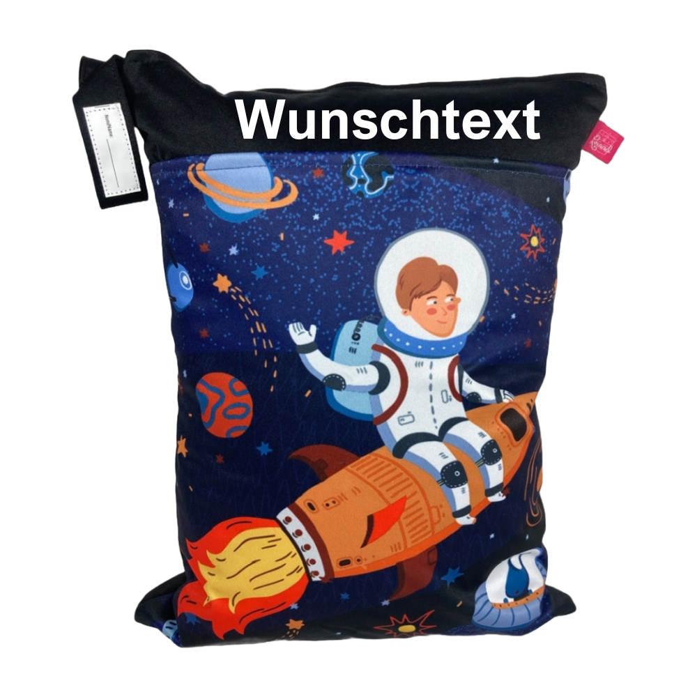 Große Wetbag "Astronaut 2" - personalisierbar