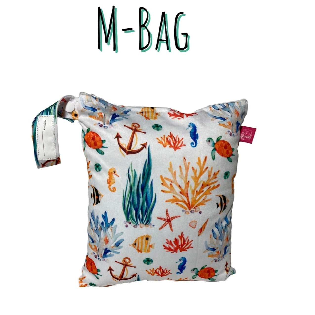 Wetbag Viererset „Unterwasser“ - Nasstaschen für Urlaub & Alltag