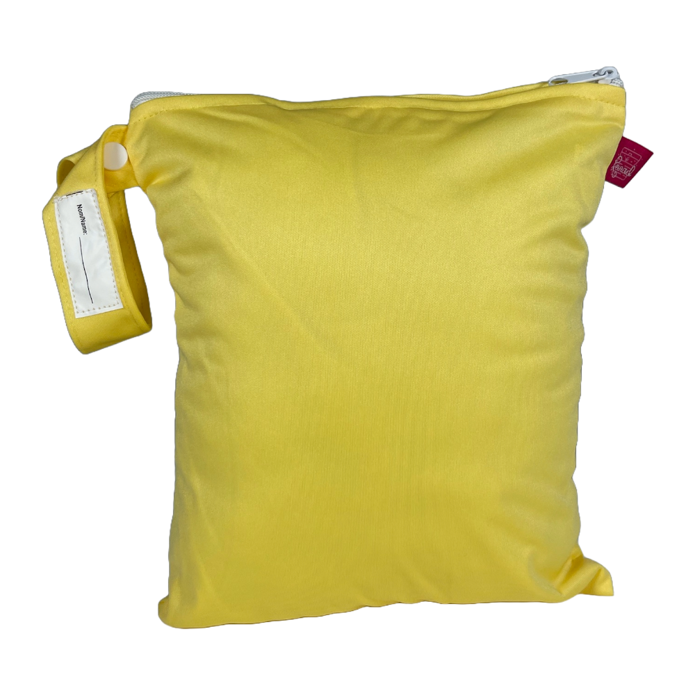 Wetbag M in Sonnengelb – ideal für Hygieneprodukte & feuchte Badebekleidung