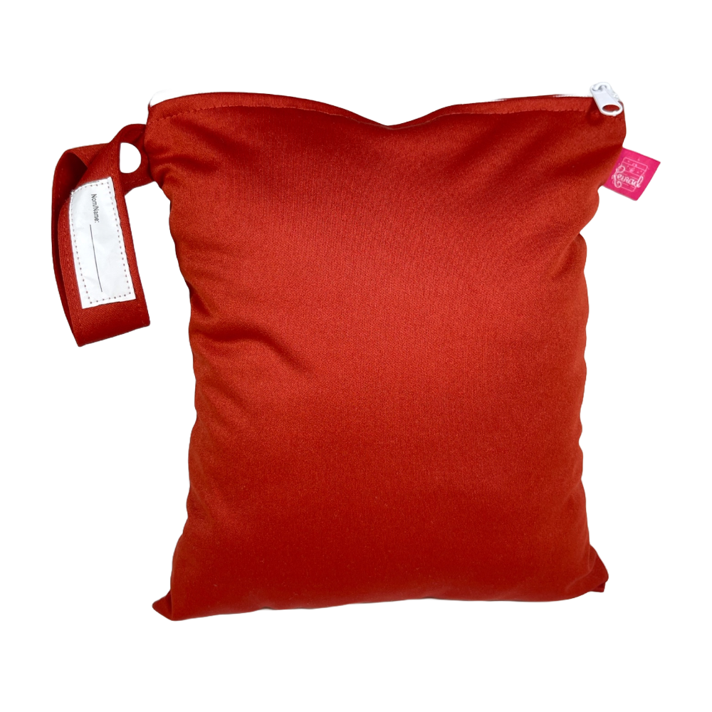 Wetbag M in Kaminrot – nachhaltiger Beutel für Periodenunterwäsche & Hygieneartikel