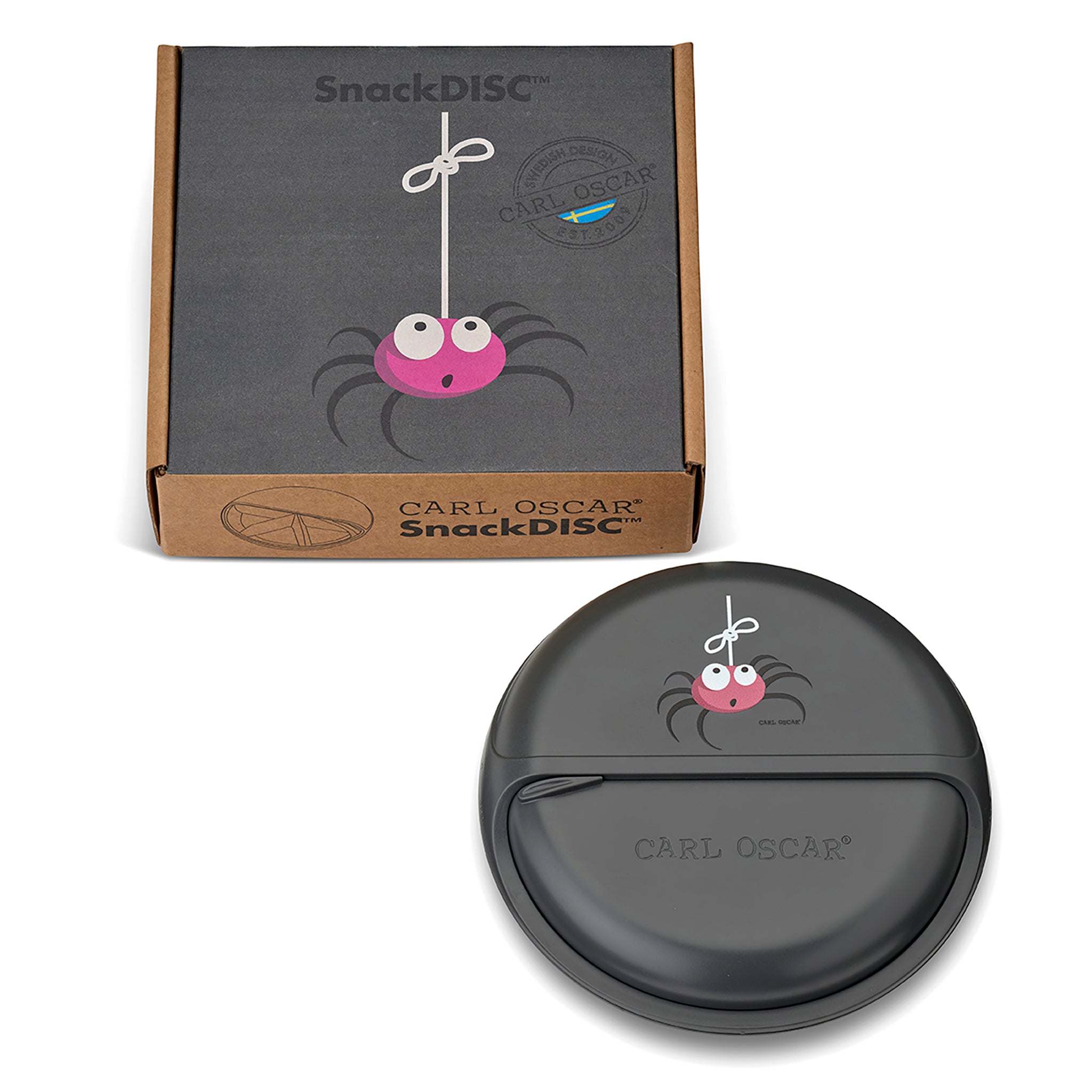 SnackDISC – Bento-Snack-Karussell für kleine Entdecker - Grau