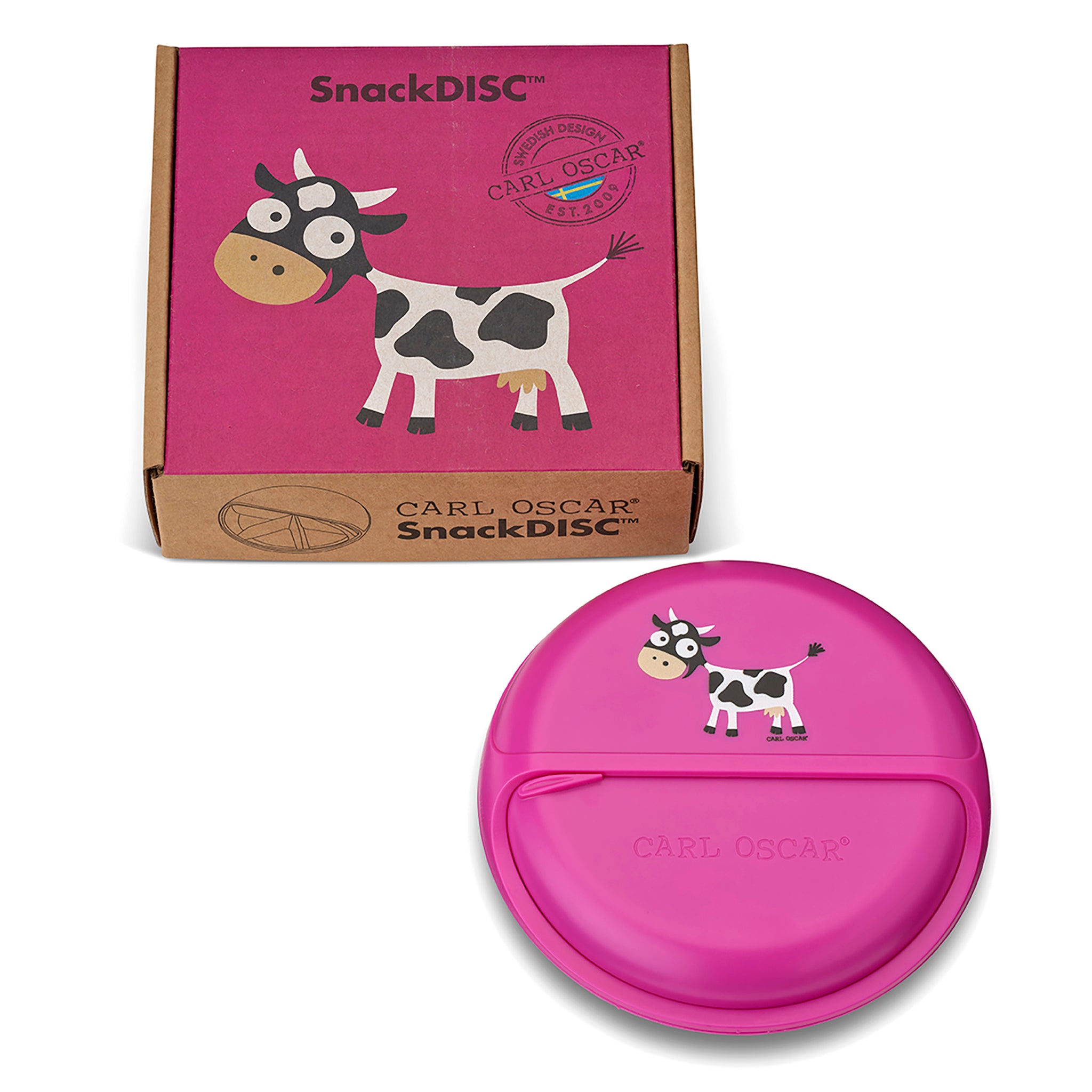 SnackDISC – Das Bento-Snack-Karussell für kleine Entdecker - Pink