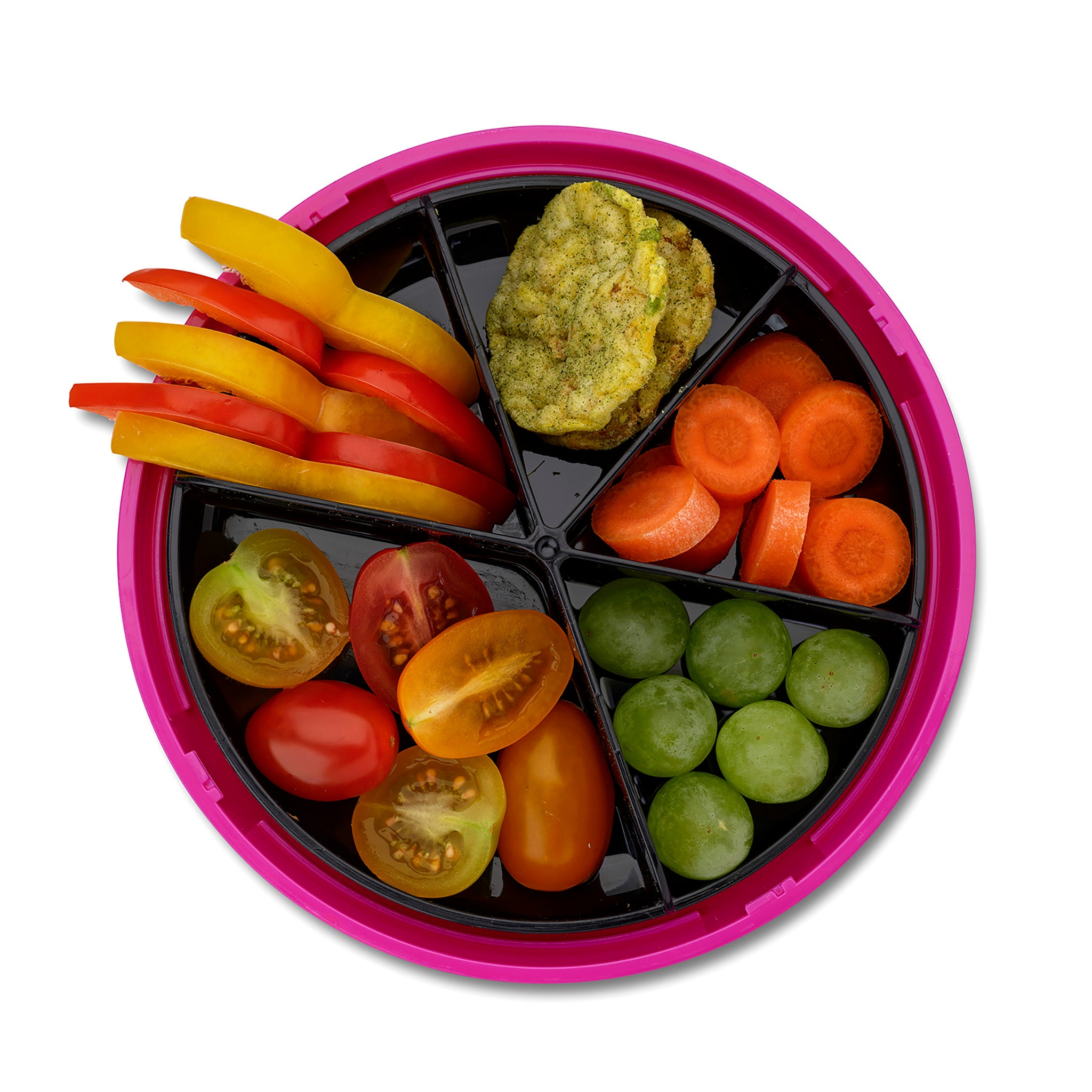 SnackDISC – Das Bento-Snack-Karussell für kleine Entdecker - Pink