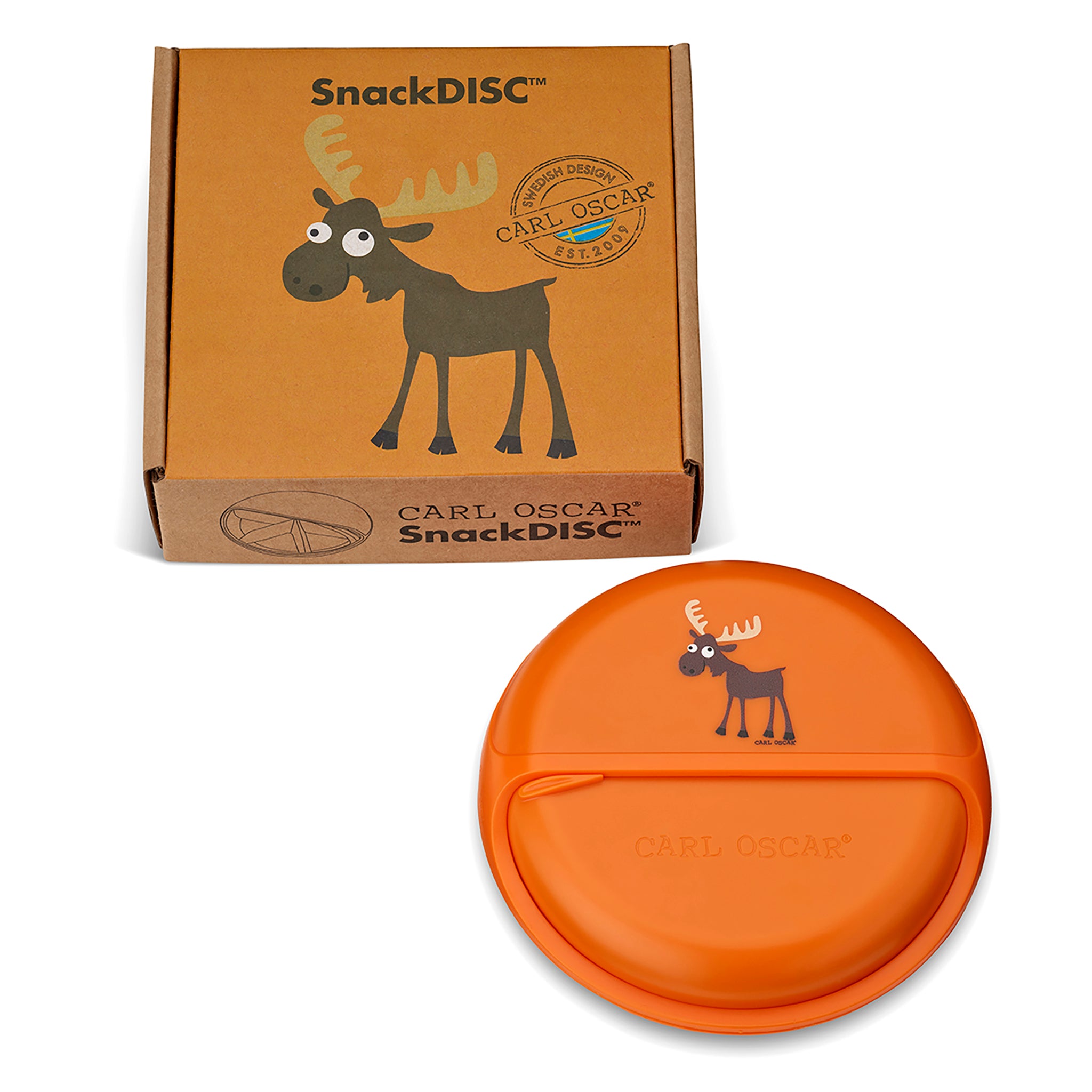 SnackDISC – Das Bento-Snack-Karussell für kleine Entdecker - Orange