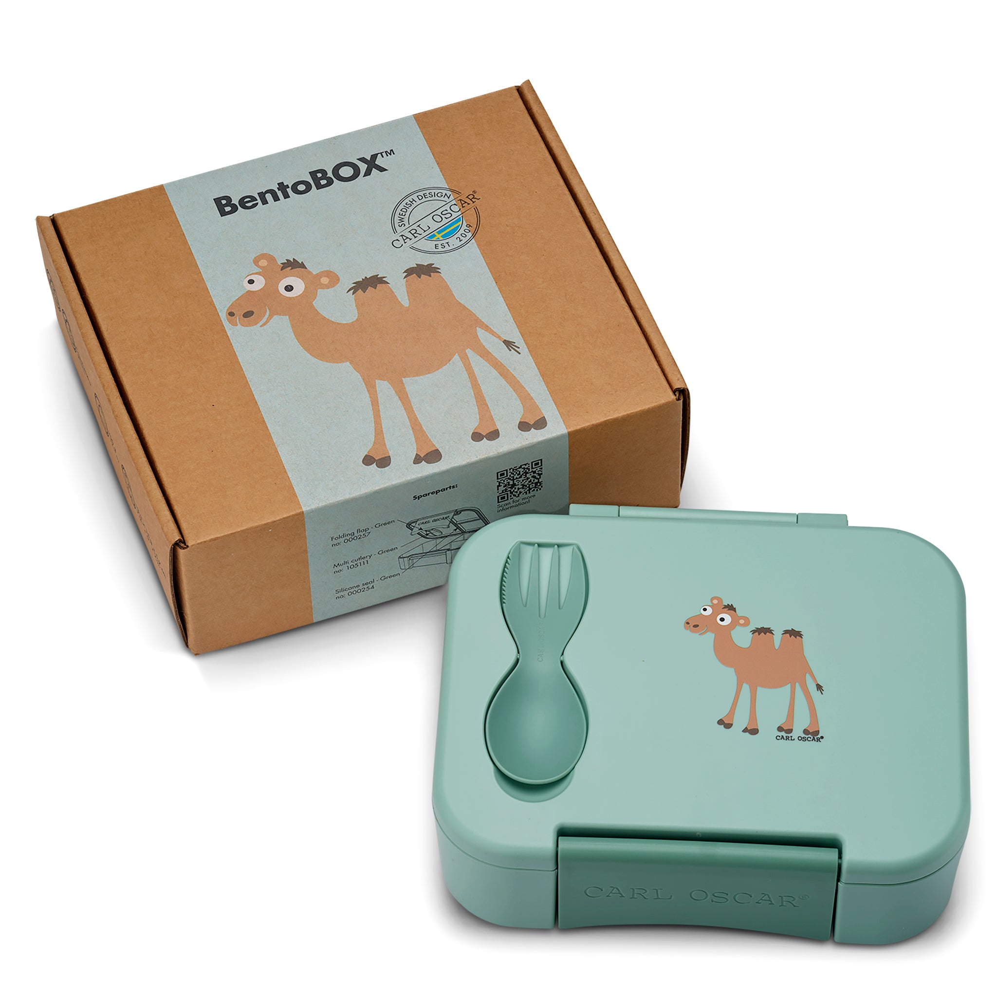 BentoBOX™ - Brotdose für Kinder mit 3 Fächern, 3 Motive