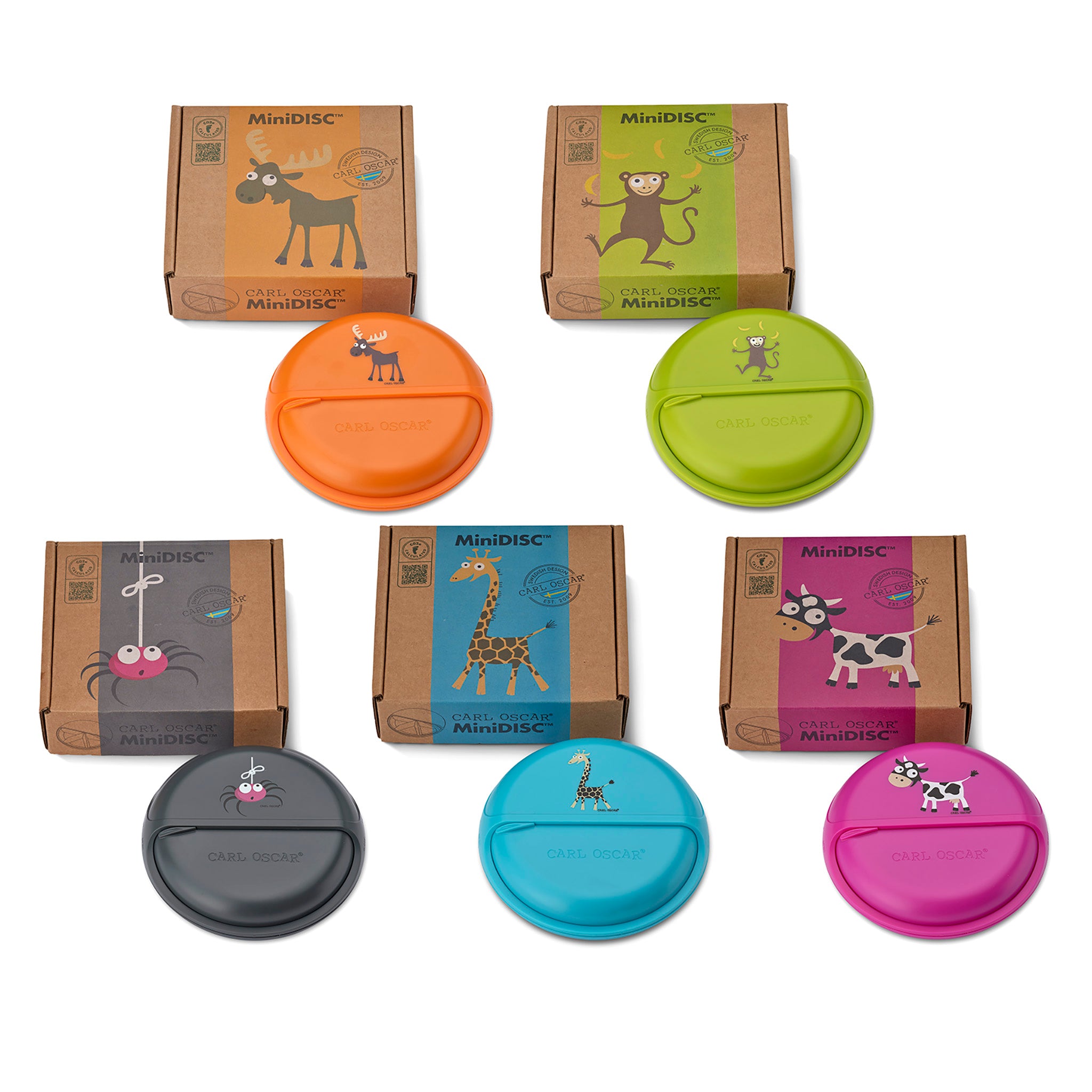 MiniDISC™– Kleiner Snackteller im Bento-Style - Türkis