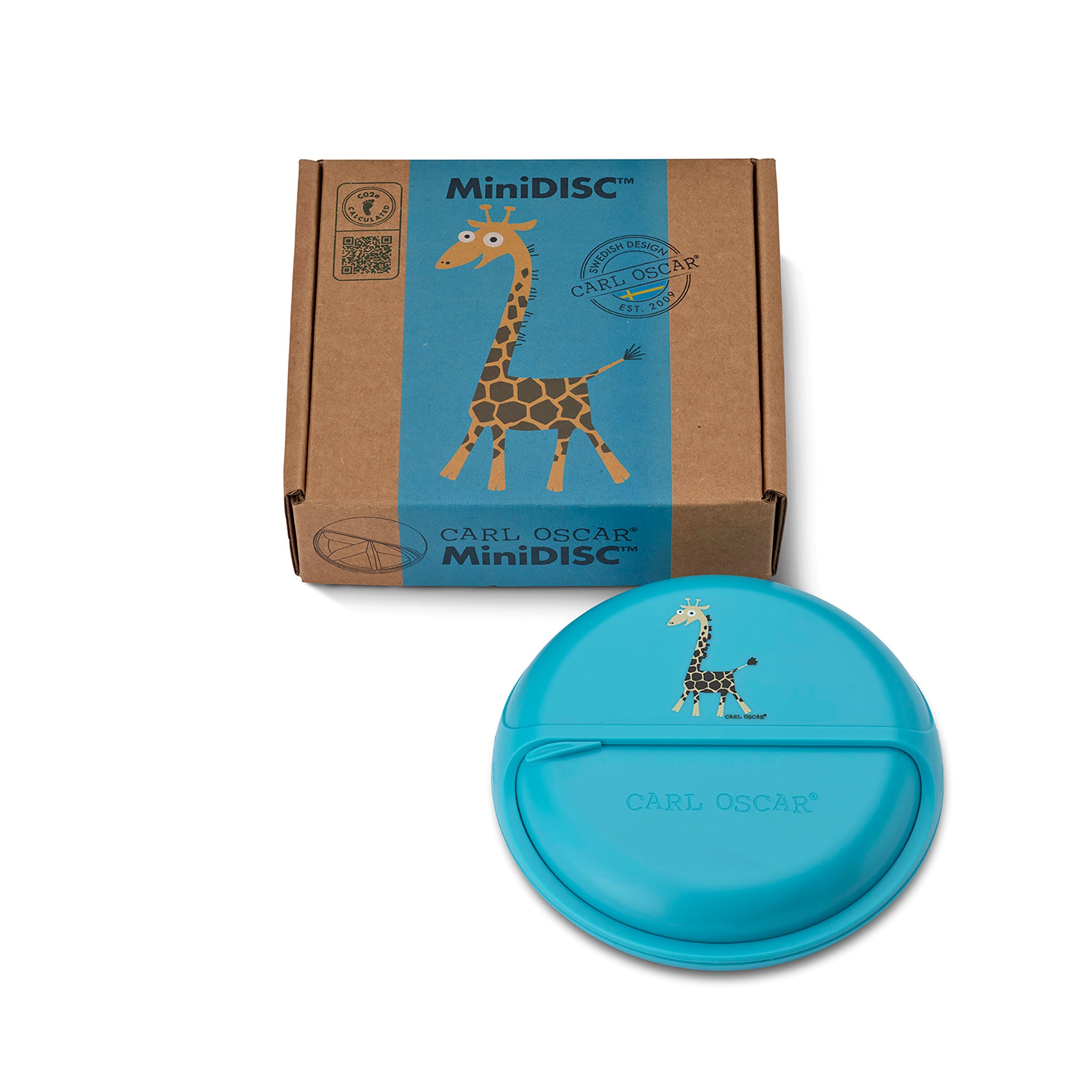 MiniDISC™– Kleiner Snackteller im Bento-Style - Türkis