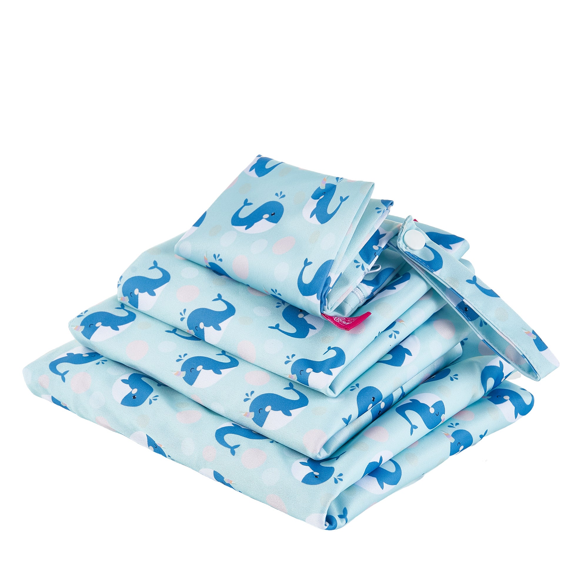 Wetbag Vierersets - Wäschebeutel-Set in verschiedenen Motiven