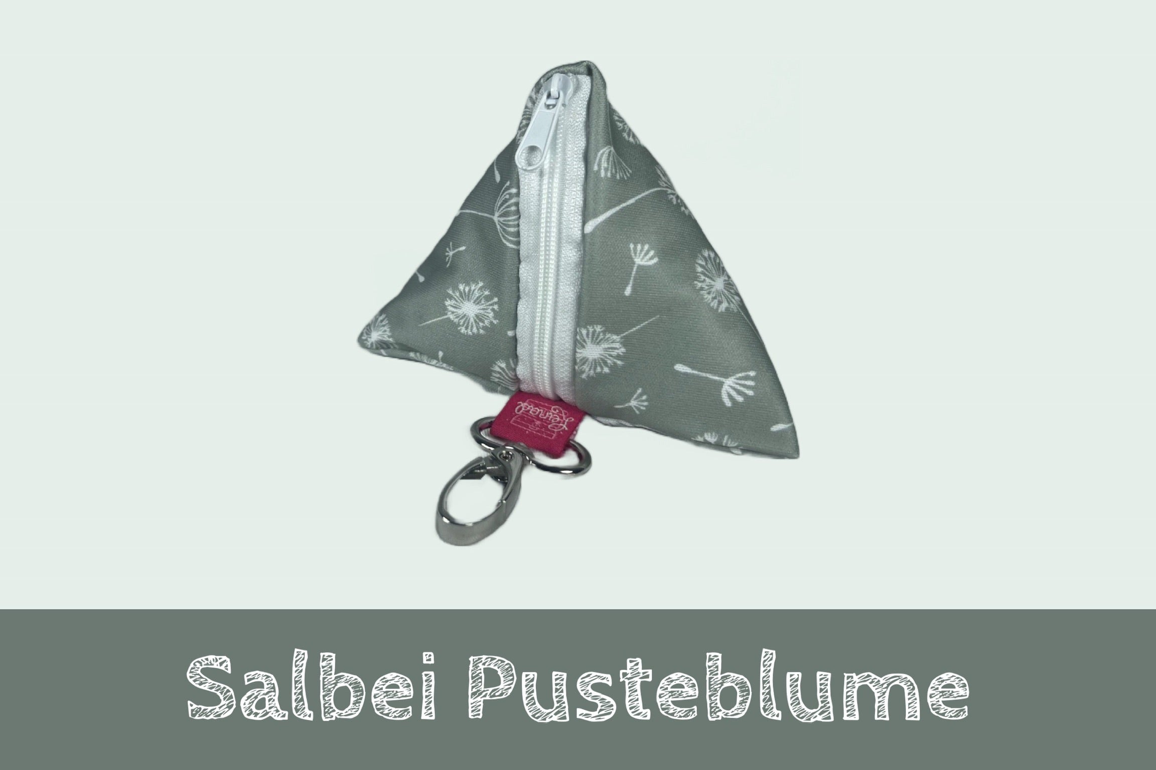 Pyramidentasche für kleine Utensilien - viele Motive