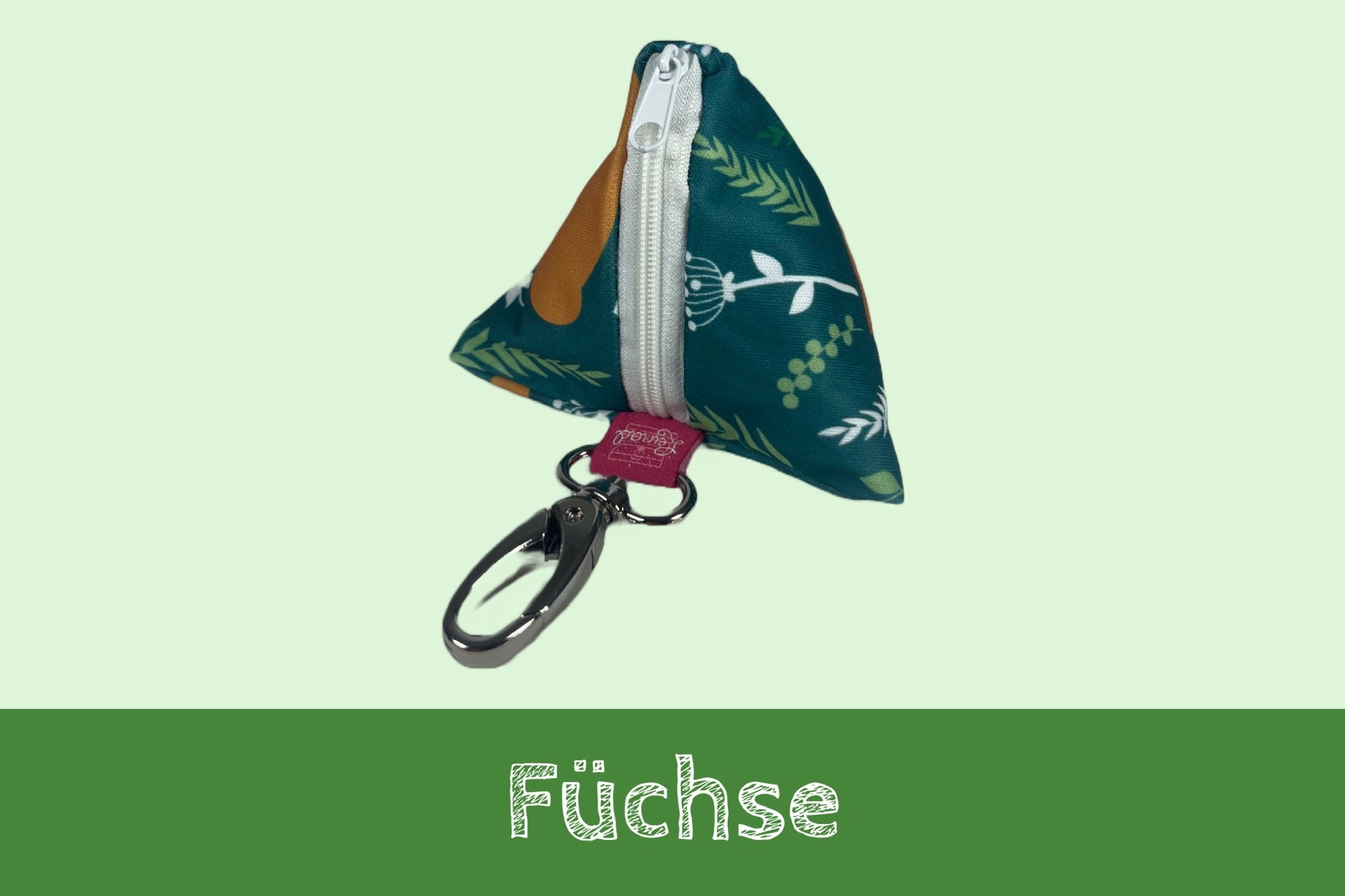 Pyramidentasche für kleine Utensilien - viele Motive