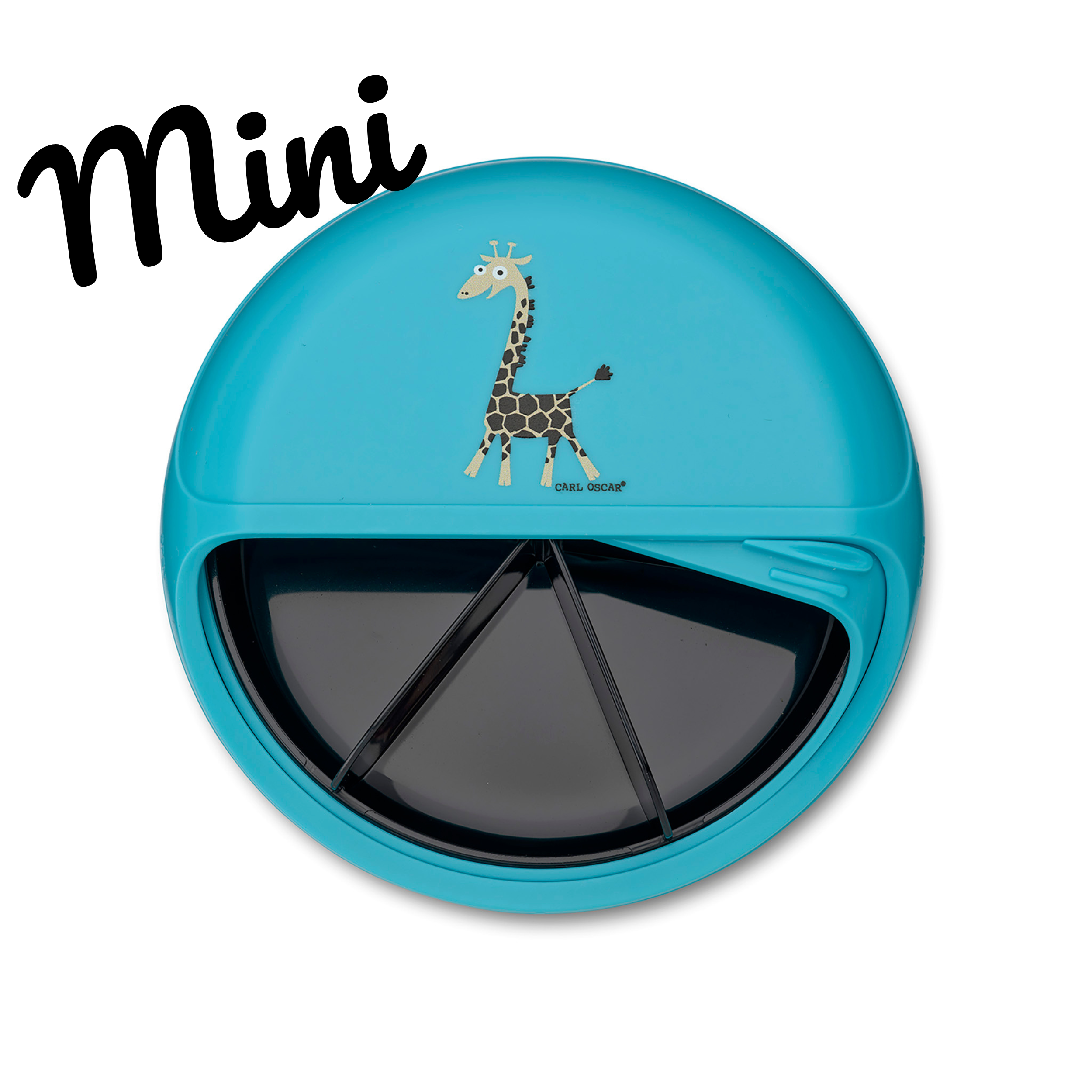 MiniDISC™– Kleiner Snackteller im Bento-Style - Türkis