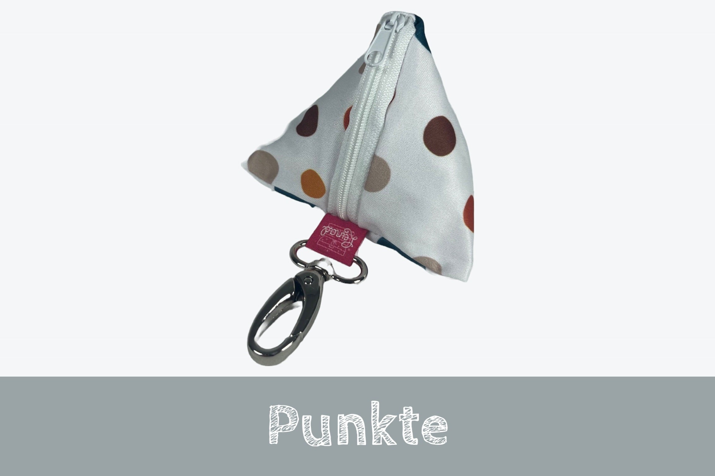 Pyramidentasche für kleine Utensilien - viele Motive