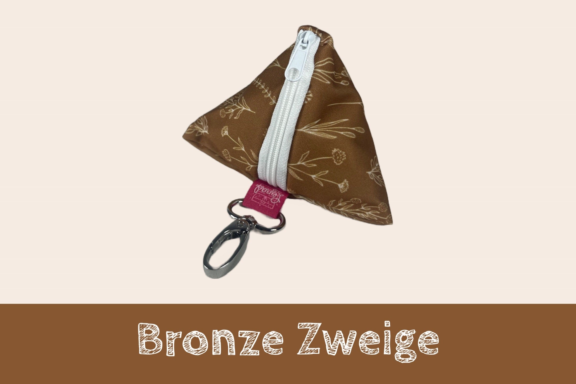 Pyramidentasche für kleine Utensilien - viele Motive