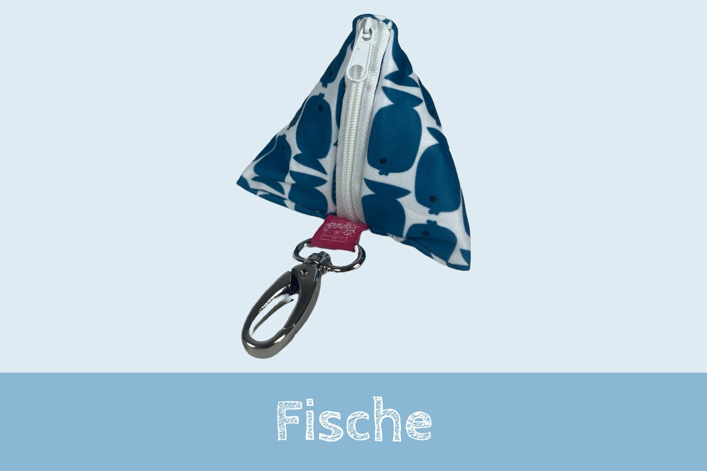 Pyramidentasche für kleine Utensilien - viele Motive