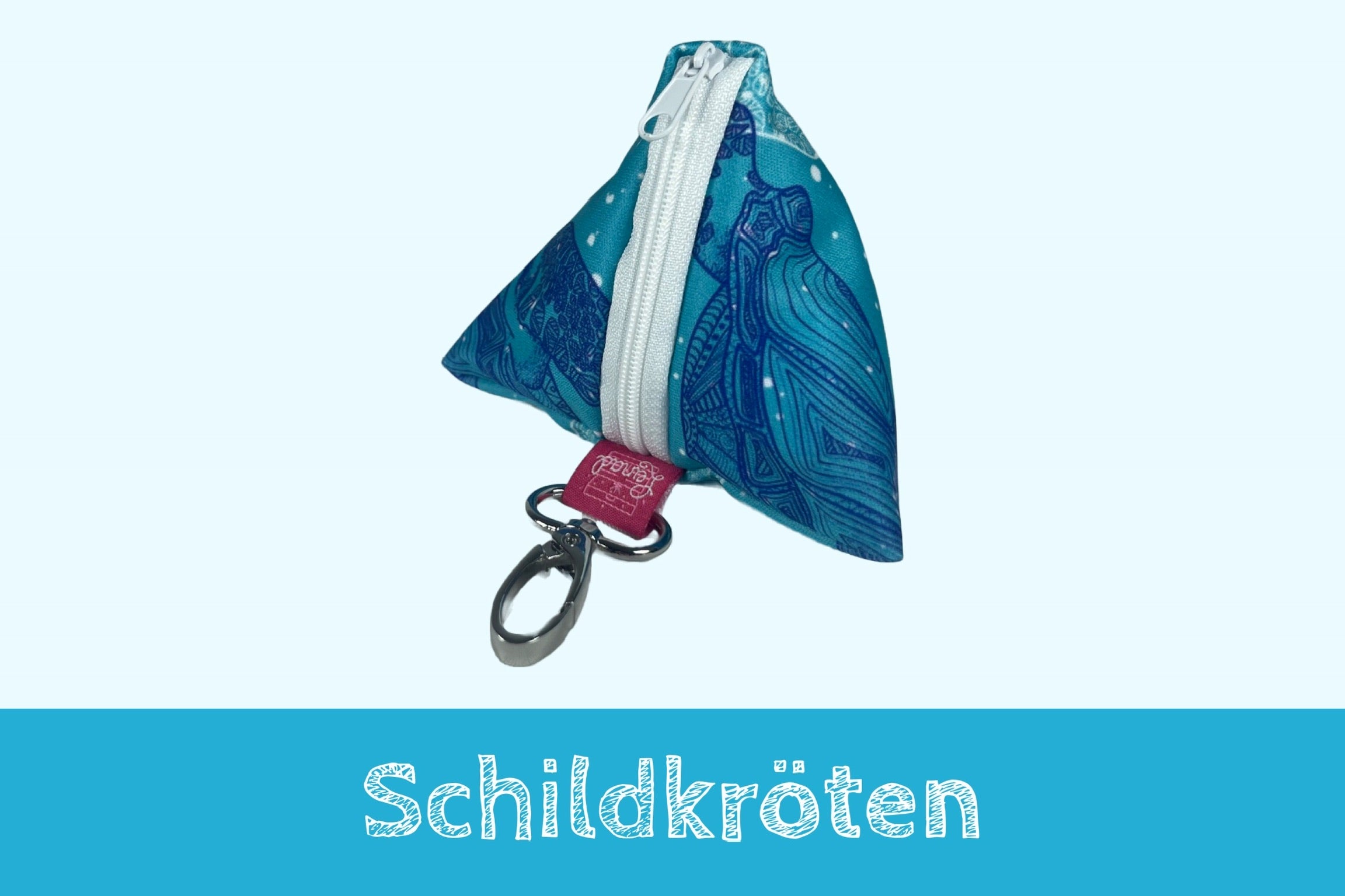 Pyramidentasche für kleine Utensilien - viele Motive