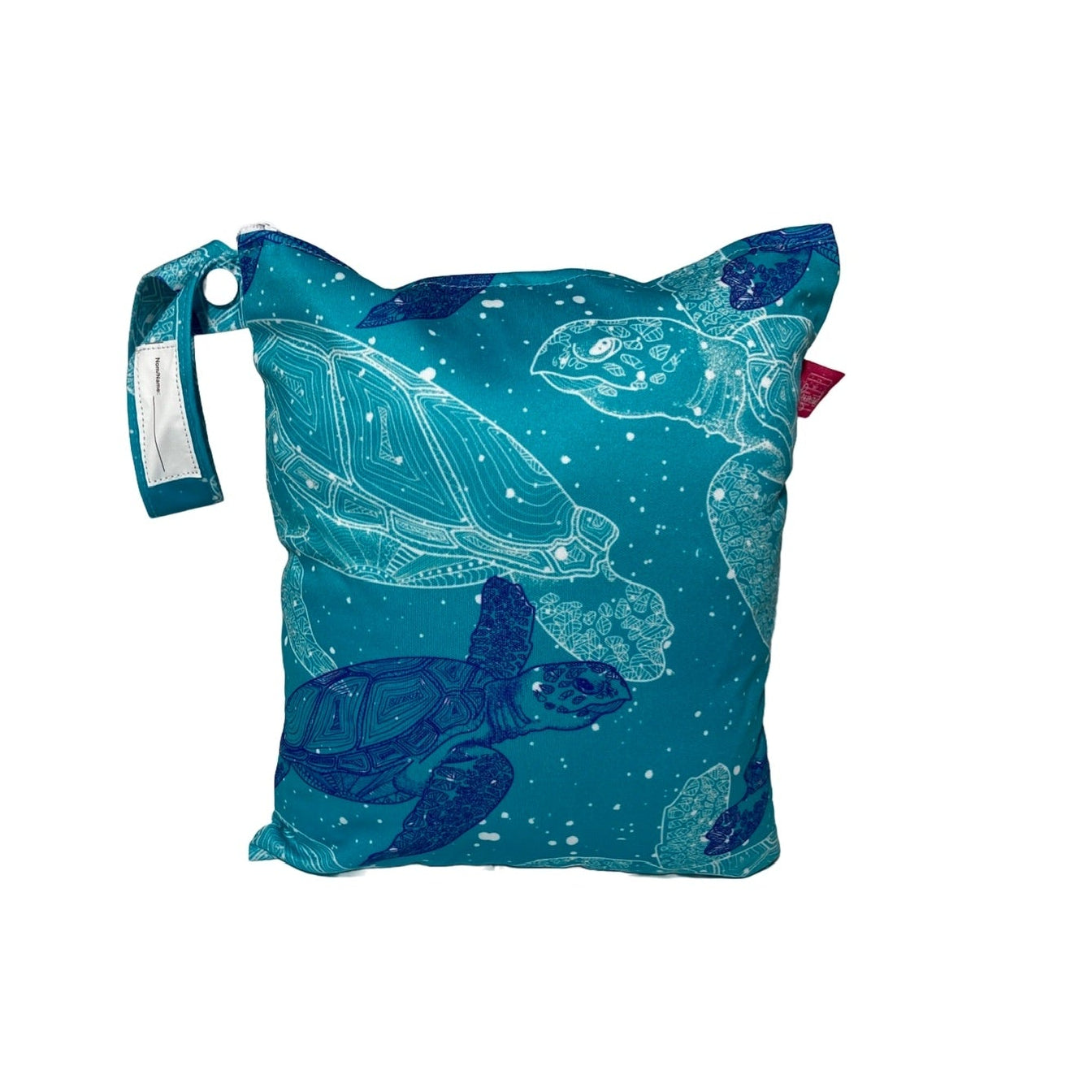 Wetbag Viererset „Schildkröten“ - personalisierbare Wäschebeutel für Reise und Alltag