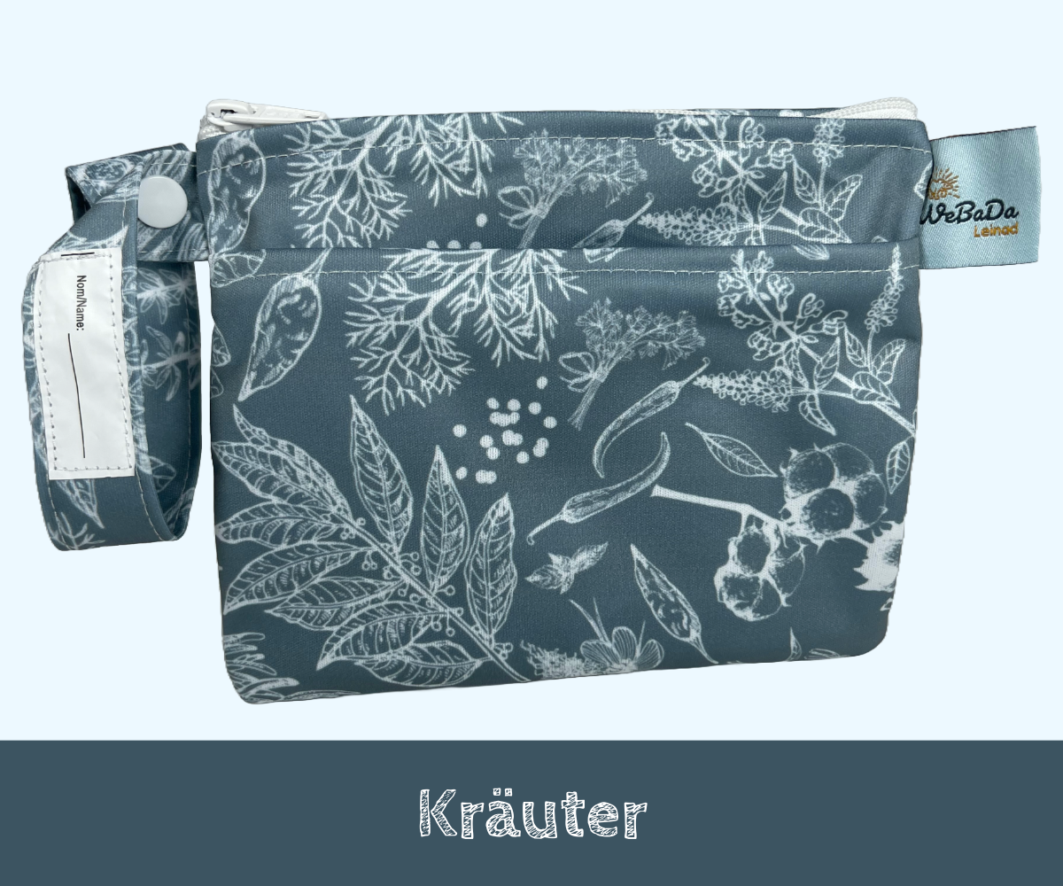 Mini Wetbags in vielen Motiven - Hygienetasche