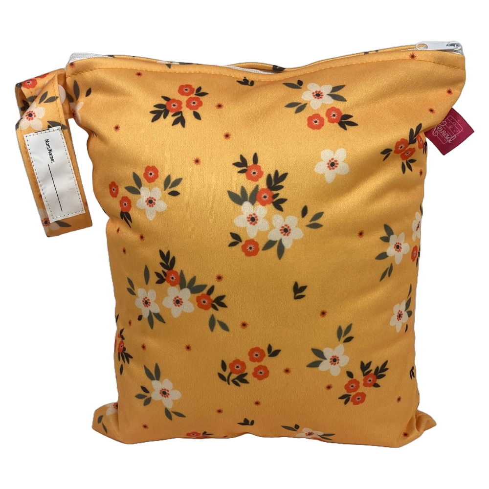 Wetbag Zweierset mittelgroß “Blumen“