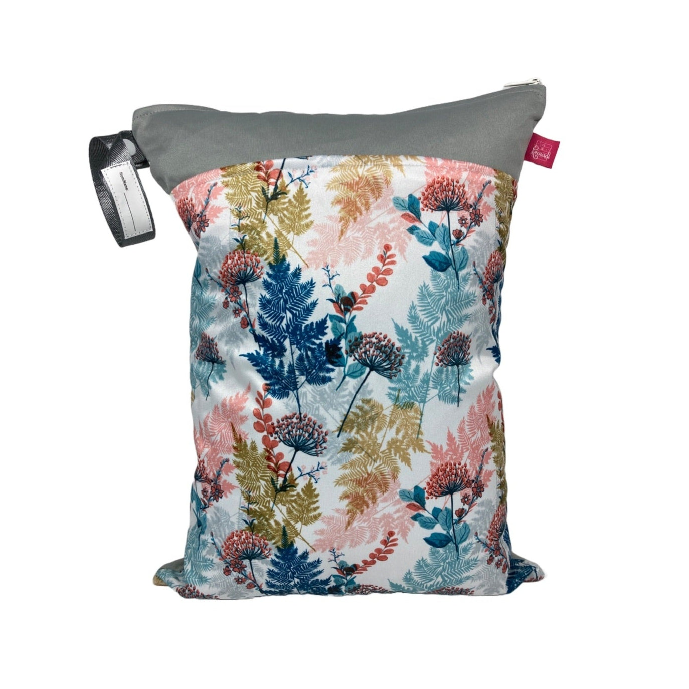 Personalisierte Wetbag „Blumen & Blätter“ - Nass-Trockentasche