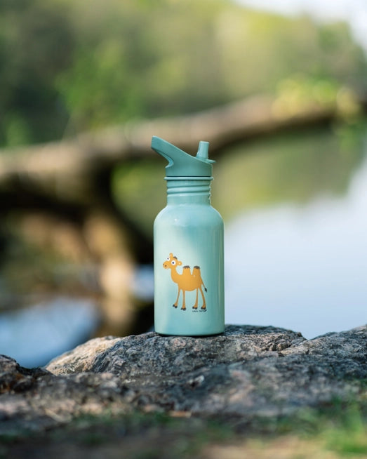 Kinder Trinkflasche aus Edelstahl, Carl Oscar, 500 ml - Kamel