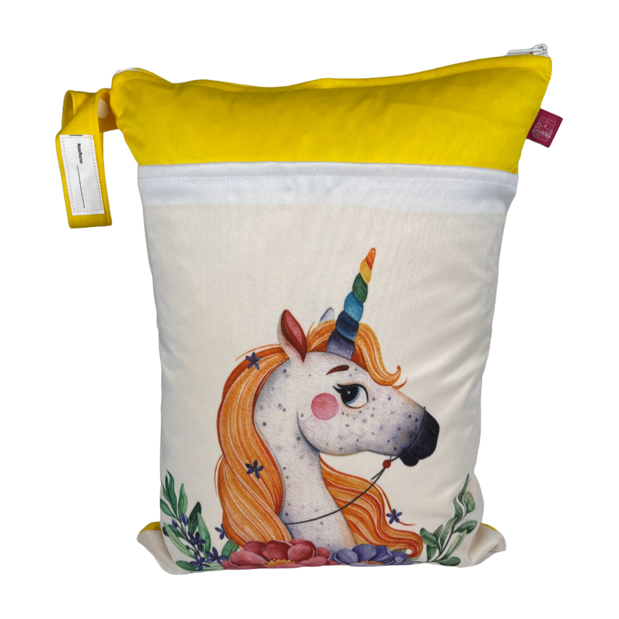 Wetbag "Einhorn"- zur Aufbewahrung von Wechselkleidung für Kindergarten und unterwegs